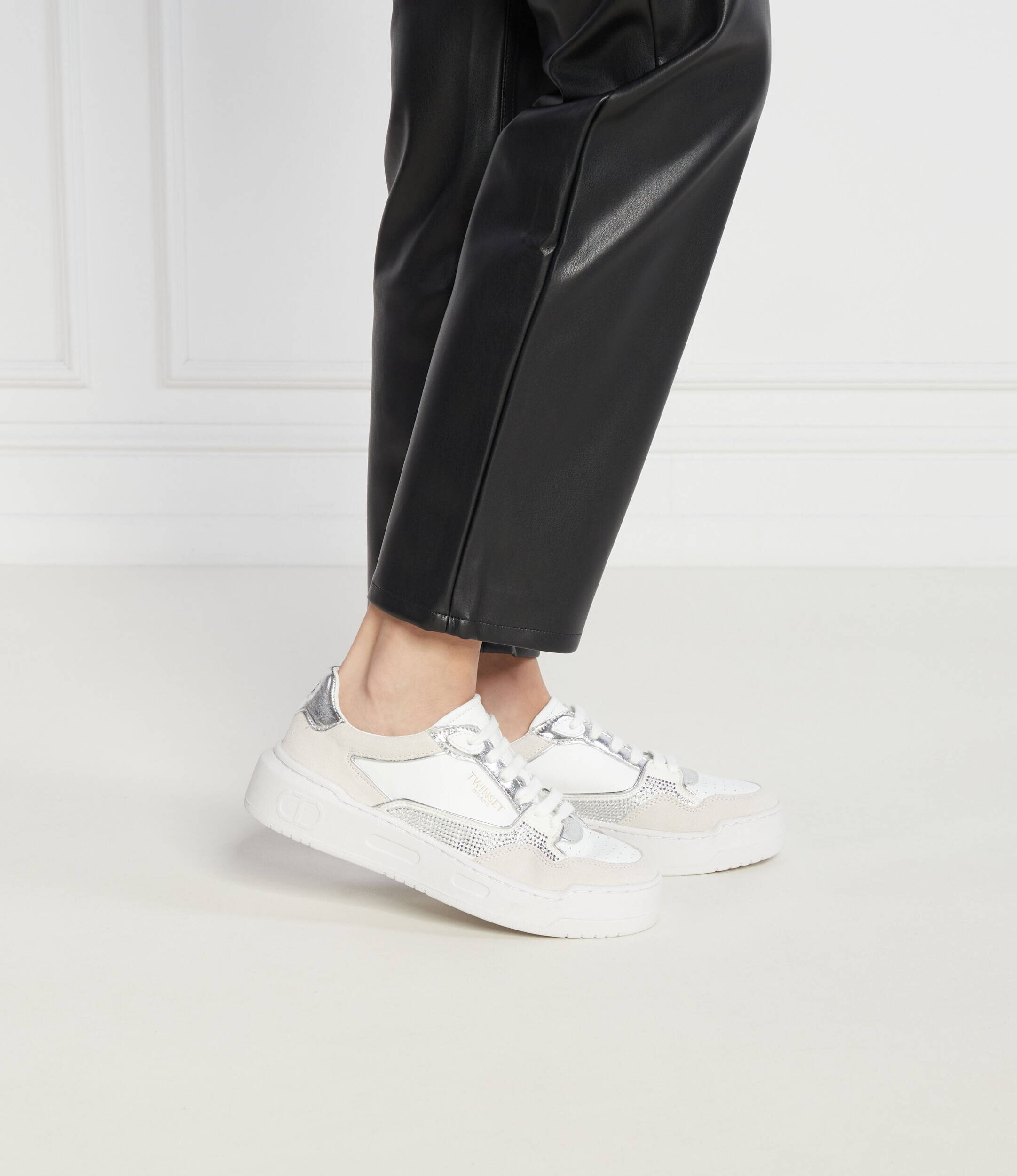Twinset De piele sneakers