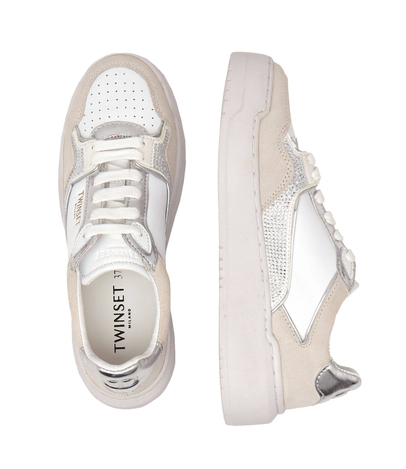 Twinset De piele sneakers