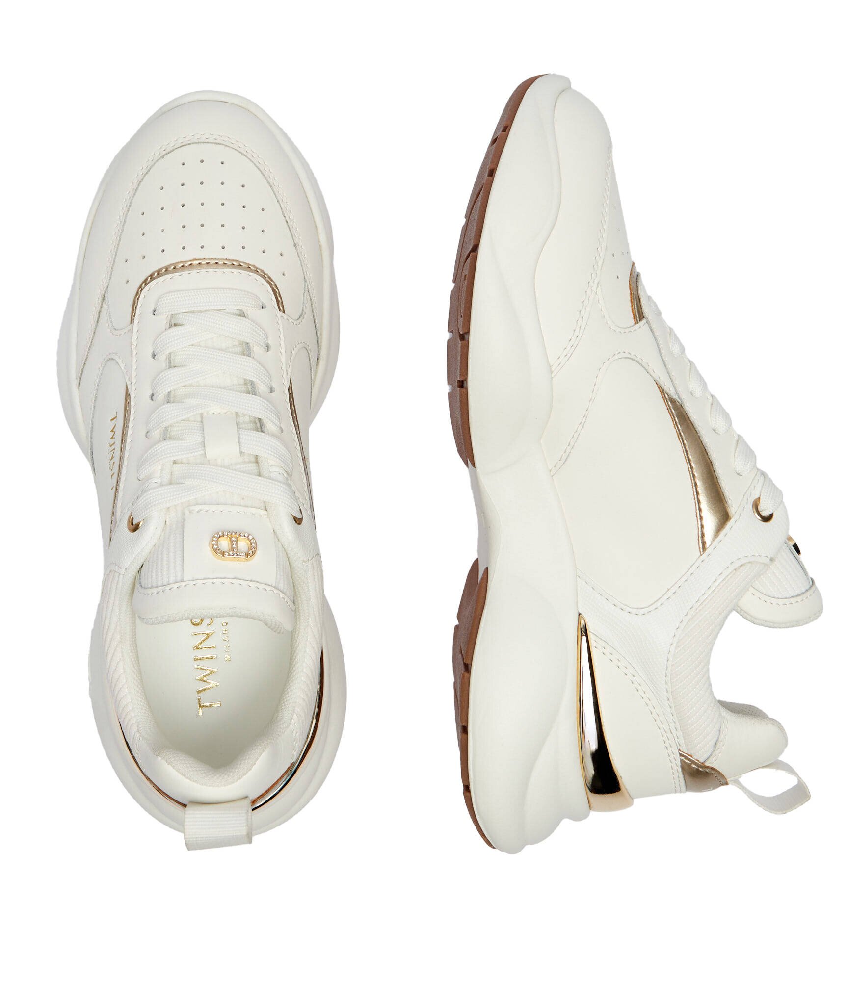 Twinset De piele sneakers