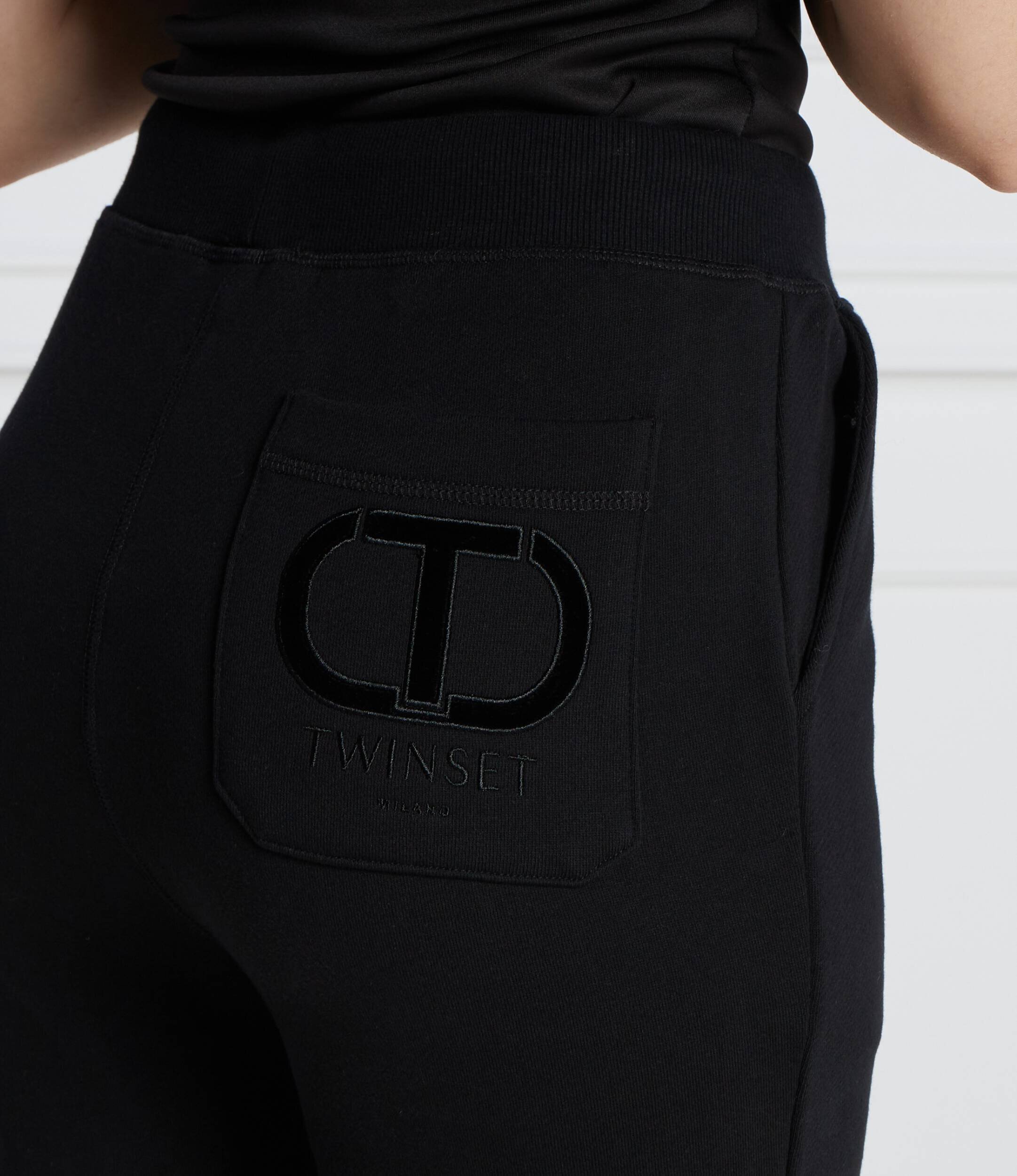 Twinset Pantaloni de trening | Regular Fit