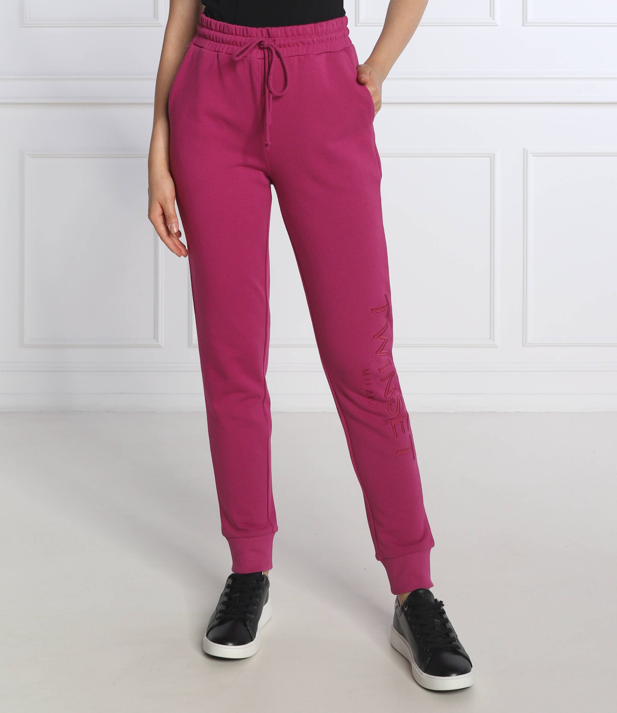 Twinset Pantaloni de trening | Regular Fit