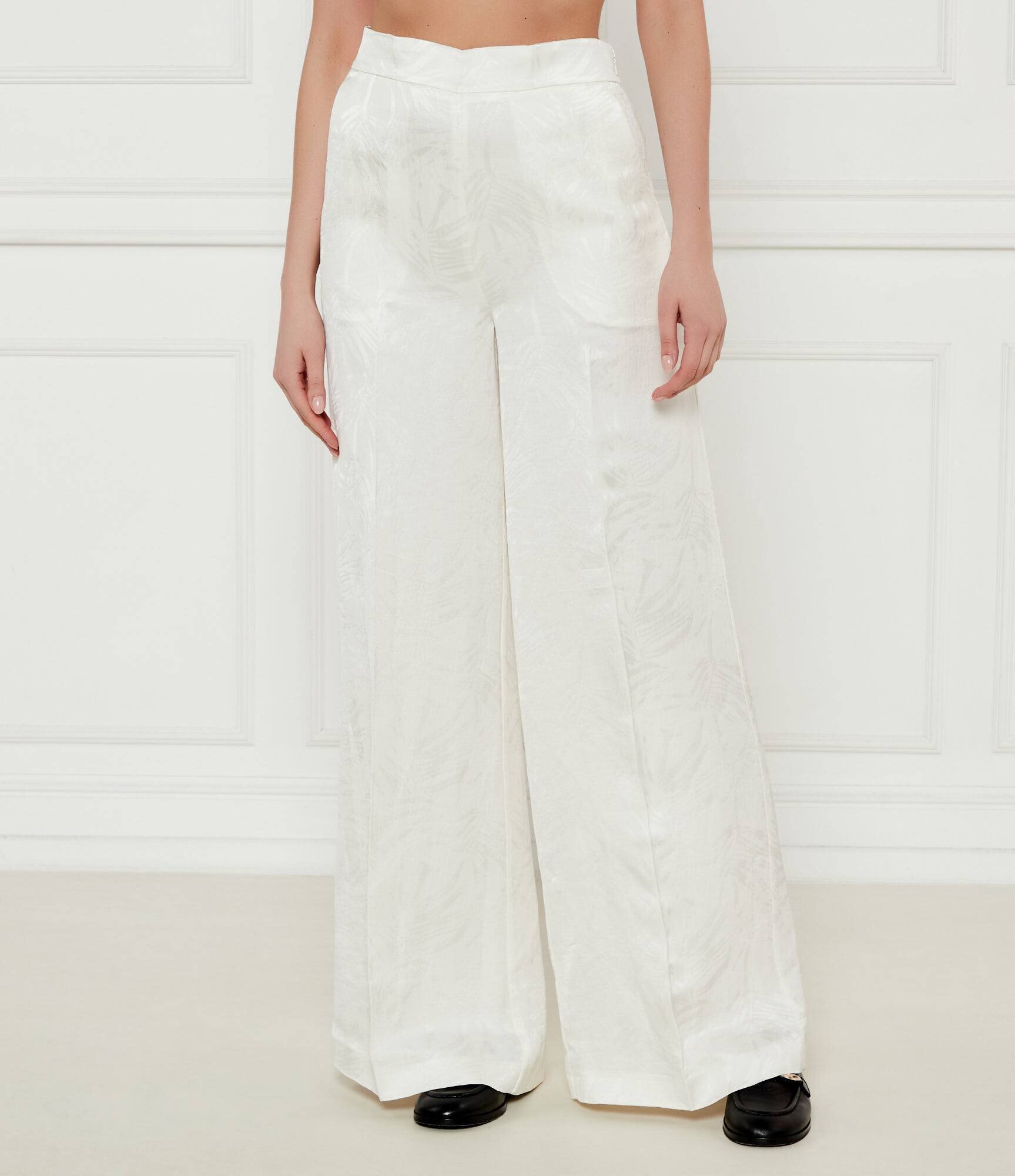 Twinset Pantaloni | Relaxed fit | cu adaos de in