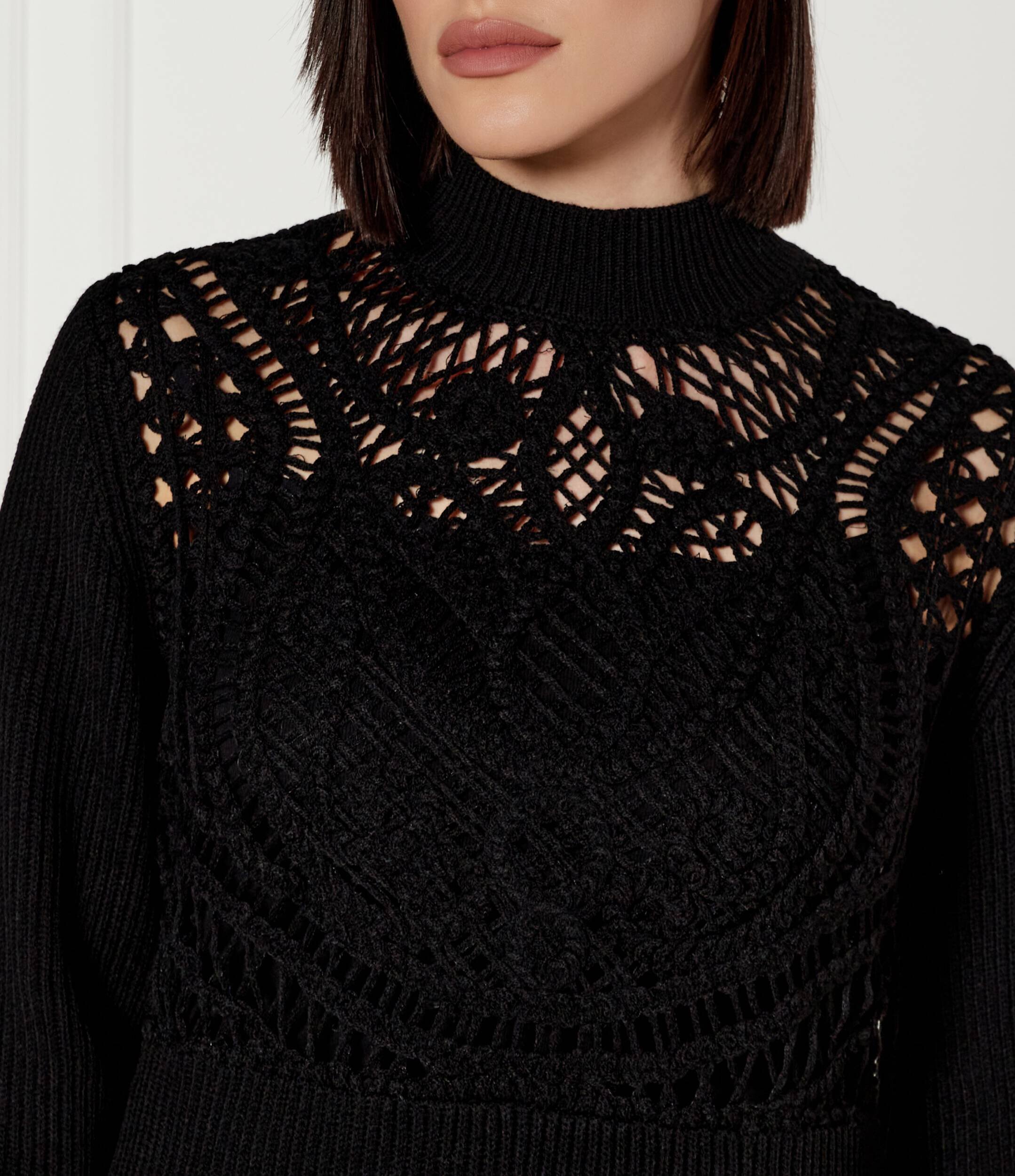 Twinset Rochie cu adaos de lână