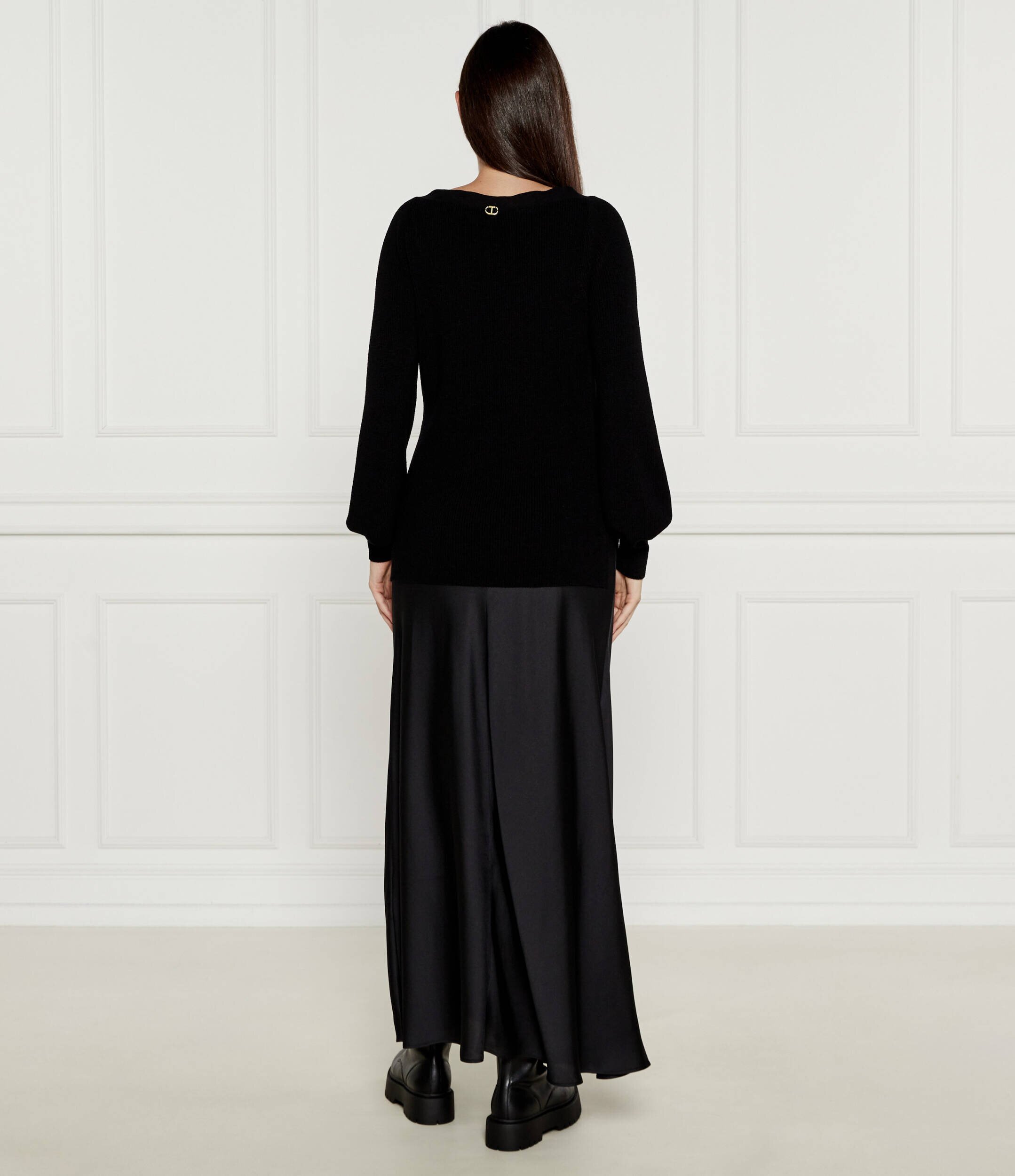 Twinset Rochie + kötött pulóver | Relaxed fit