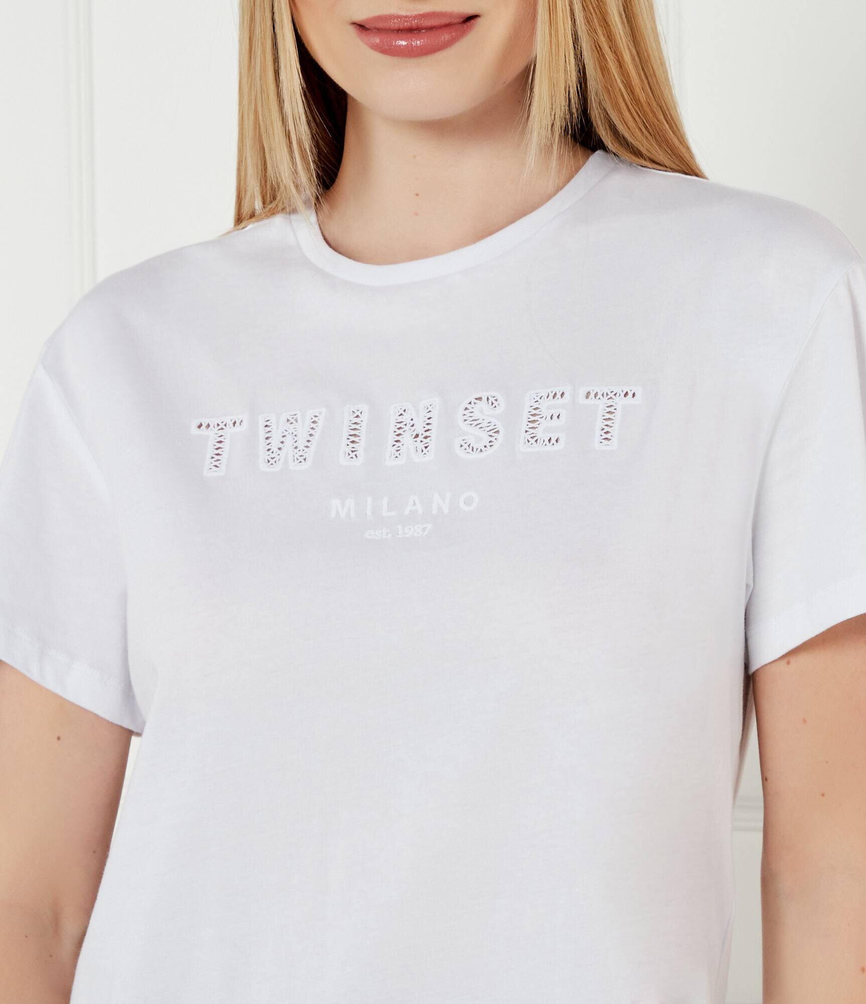 Twinset Tricou | Regular Fit