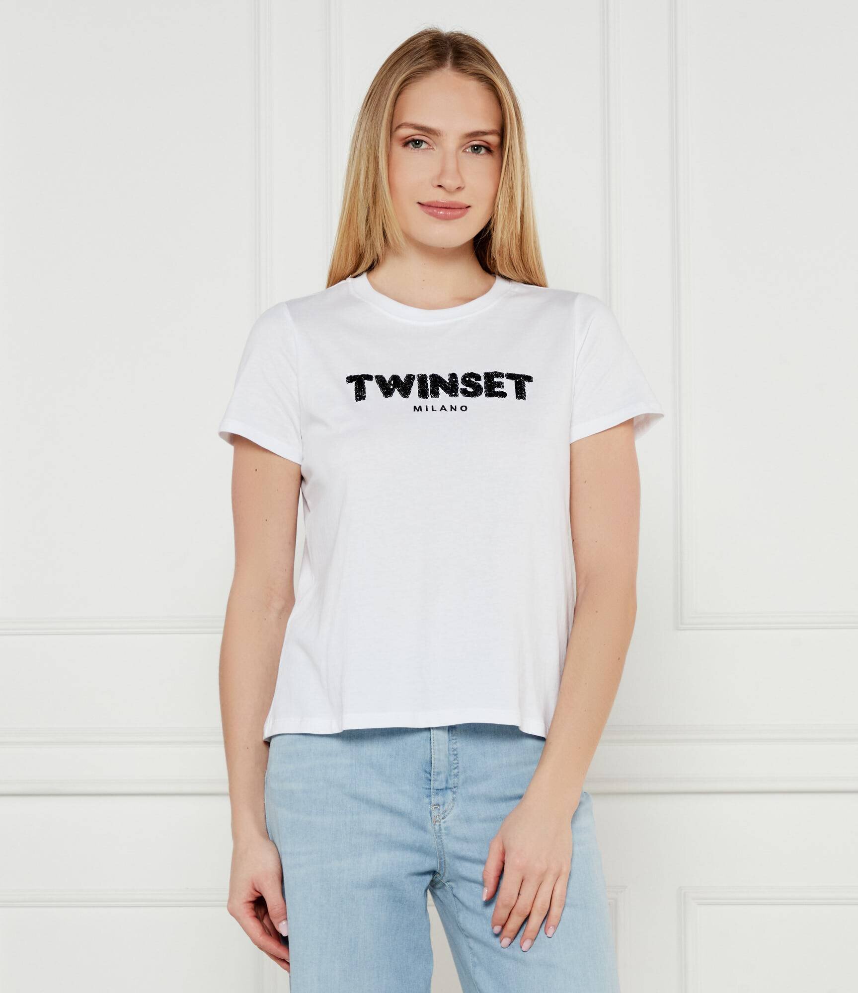 Twinset Tricou | Regular Fit