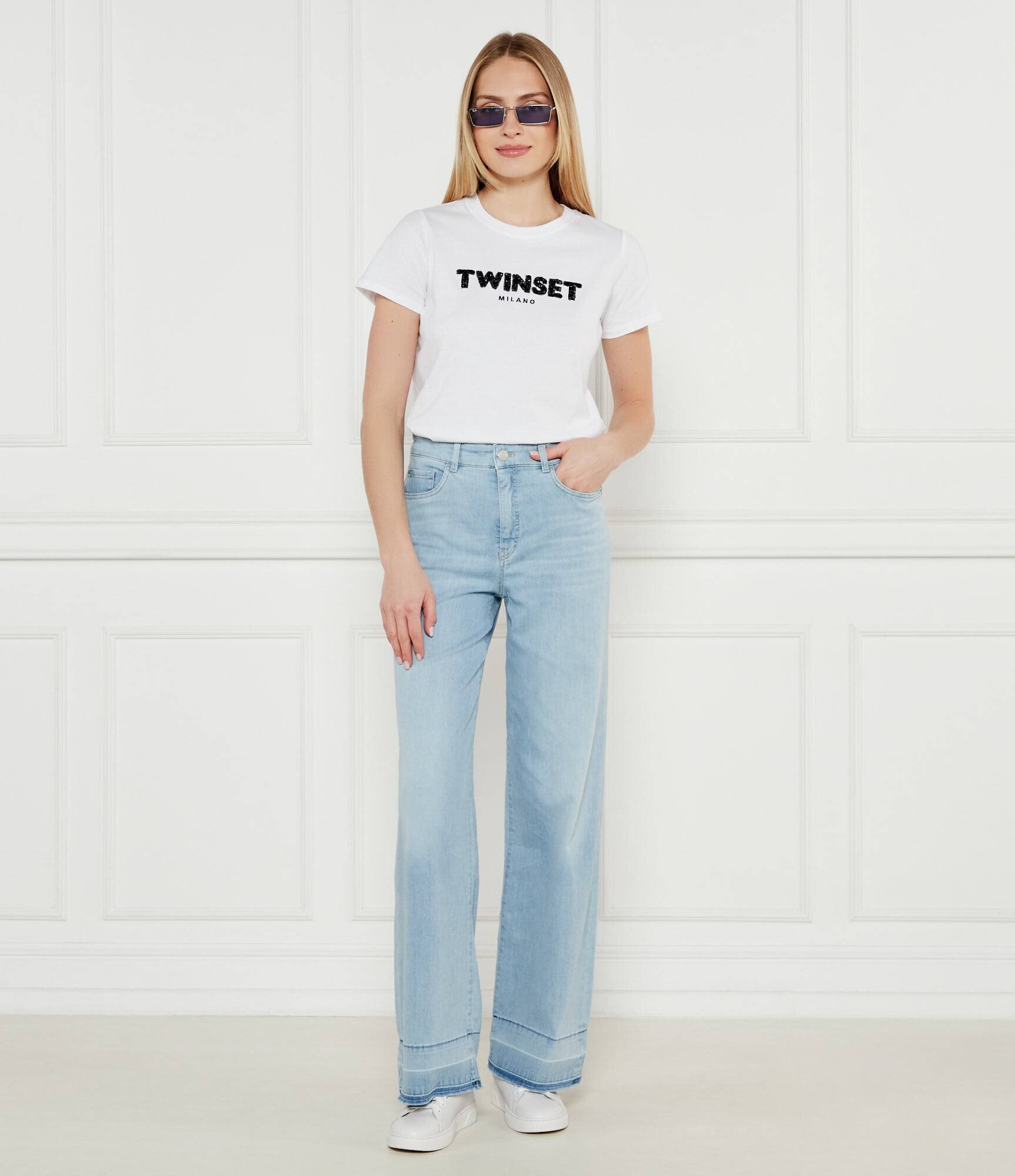 Twinset Tricou | Regular Fit