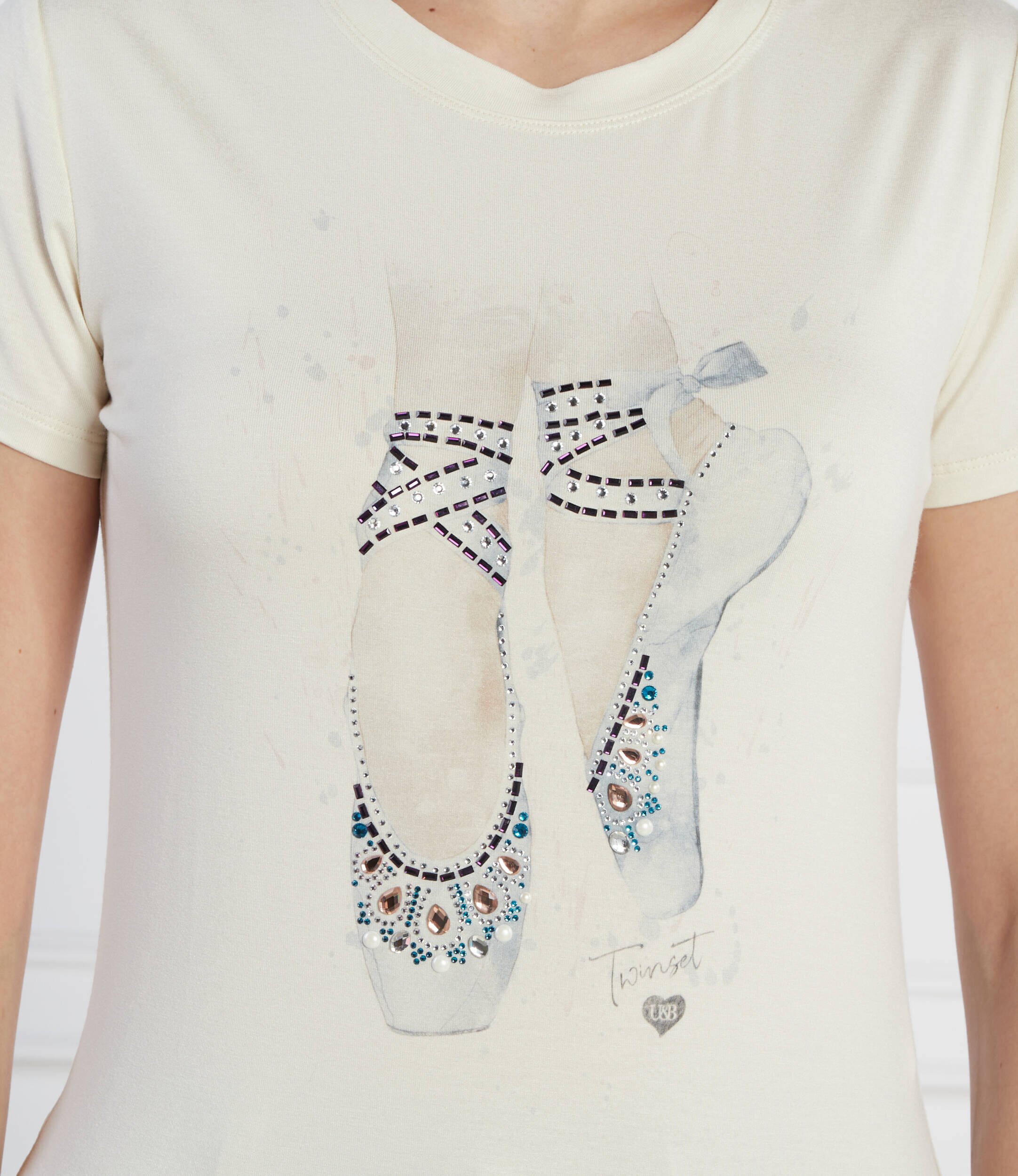 Twinset U&B Tricou | Regular Fit