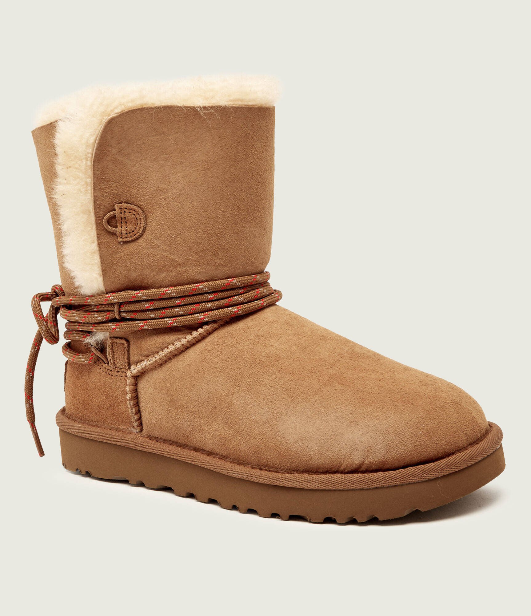 UGG Bocanci Classic Bailey Tie | piele întoarsă