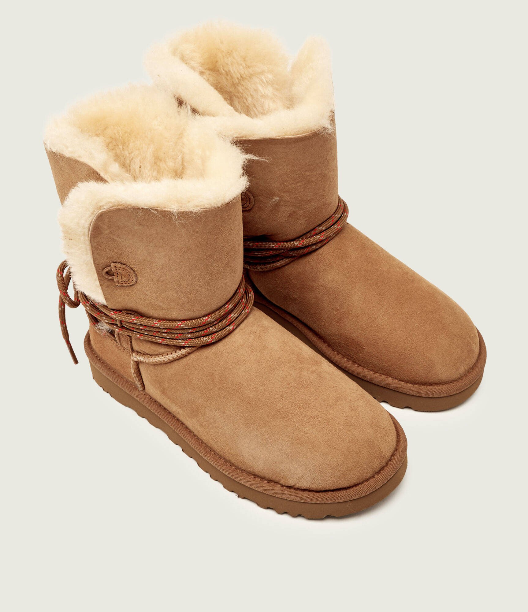 UGG Bocanci Classic Bailey Tie | piele întoarsă