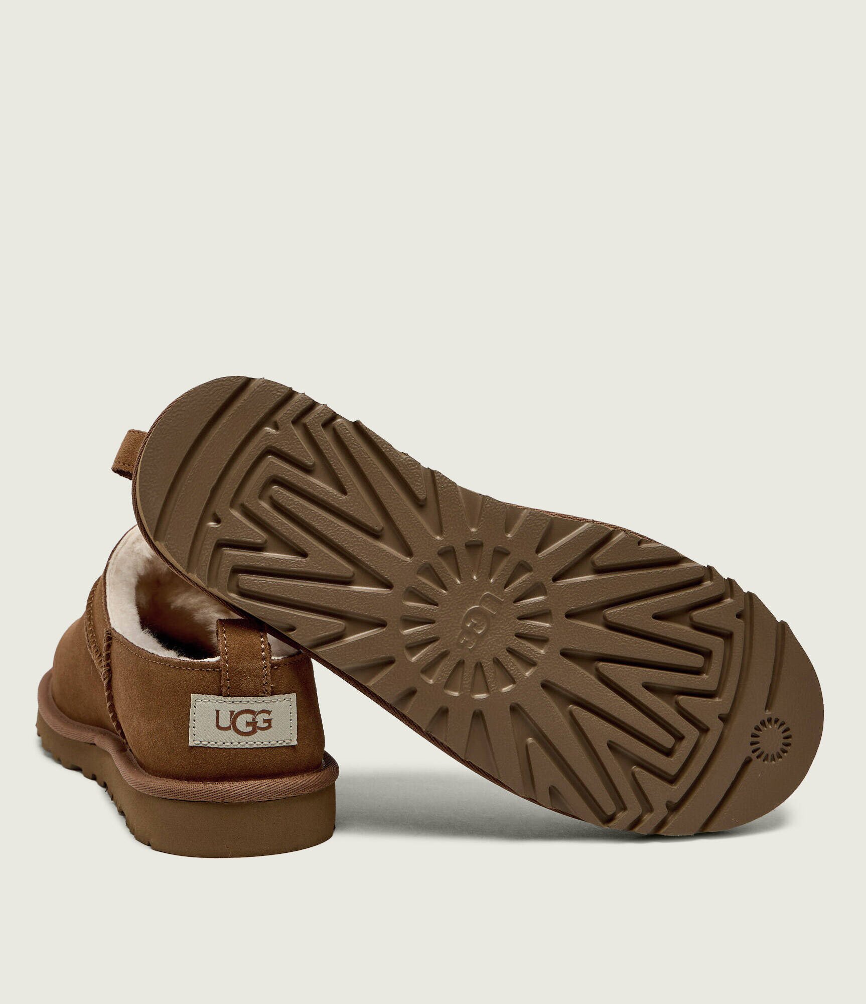 UGG Bocanci M CLASSIC MICRO | piele întoarsă (zamsz) | cu adaos de lână