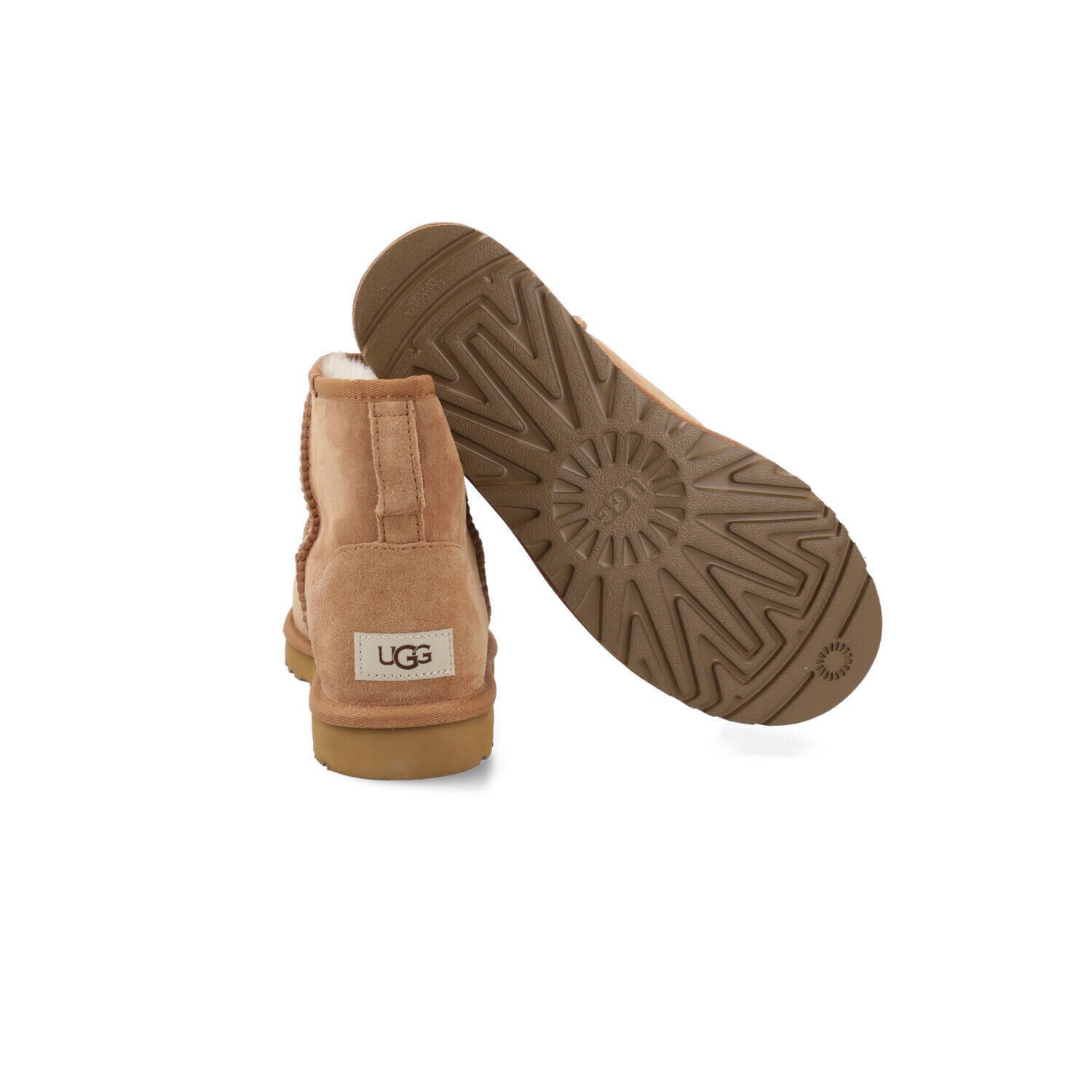 UGG Bocanci M CLASSIC MINI | piele întoarsă