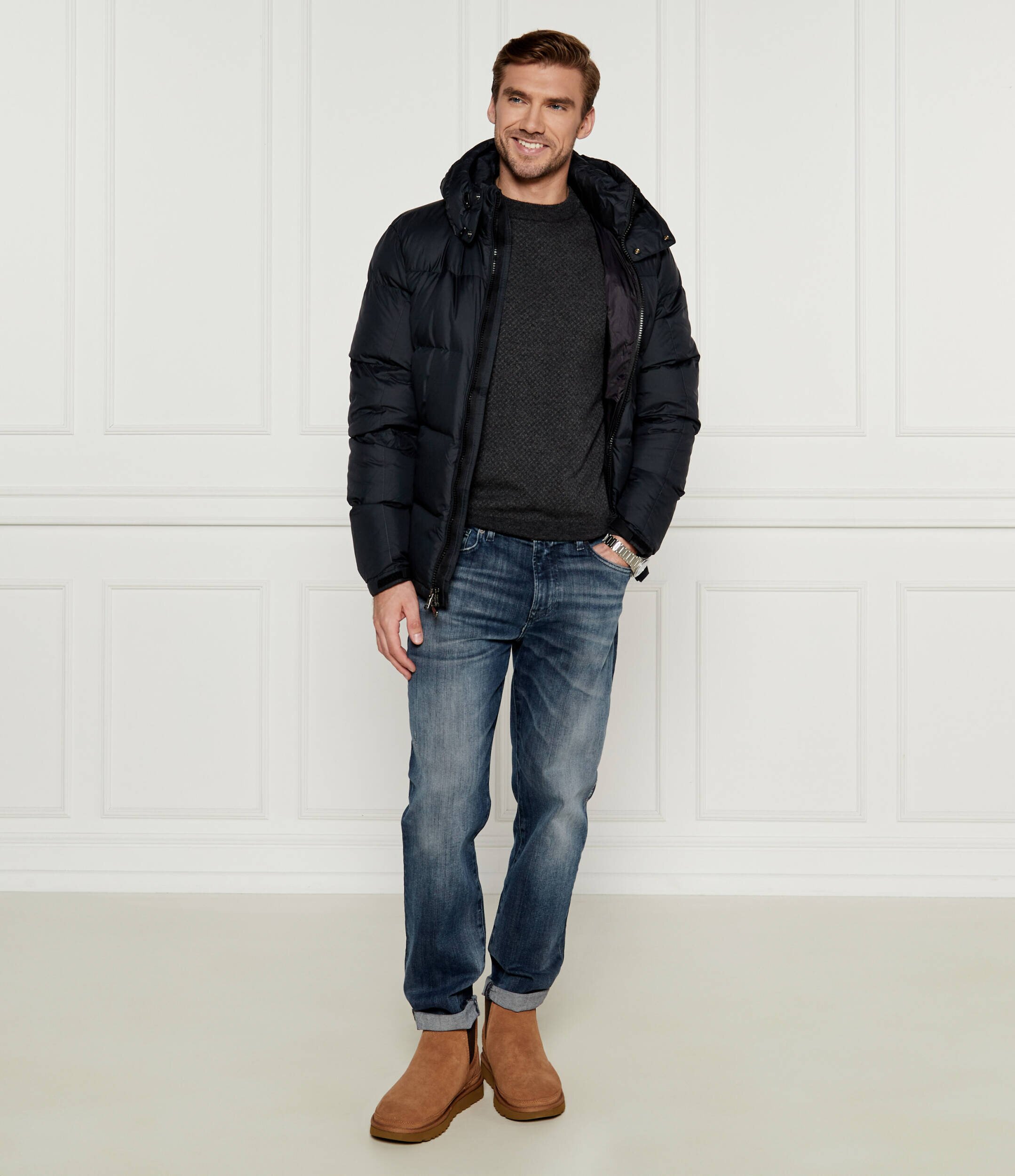 UGG Bocanci M NEUMEL CHELSEA | piele întoarsă