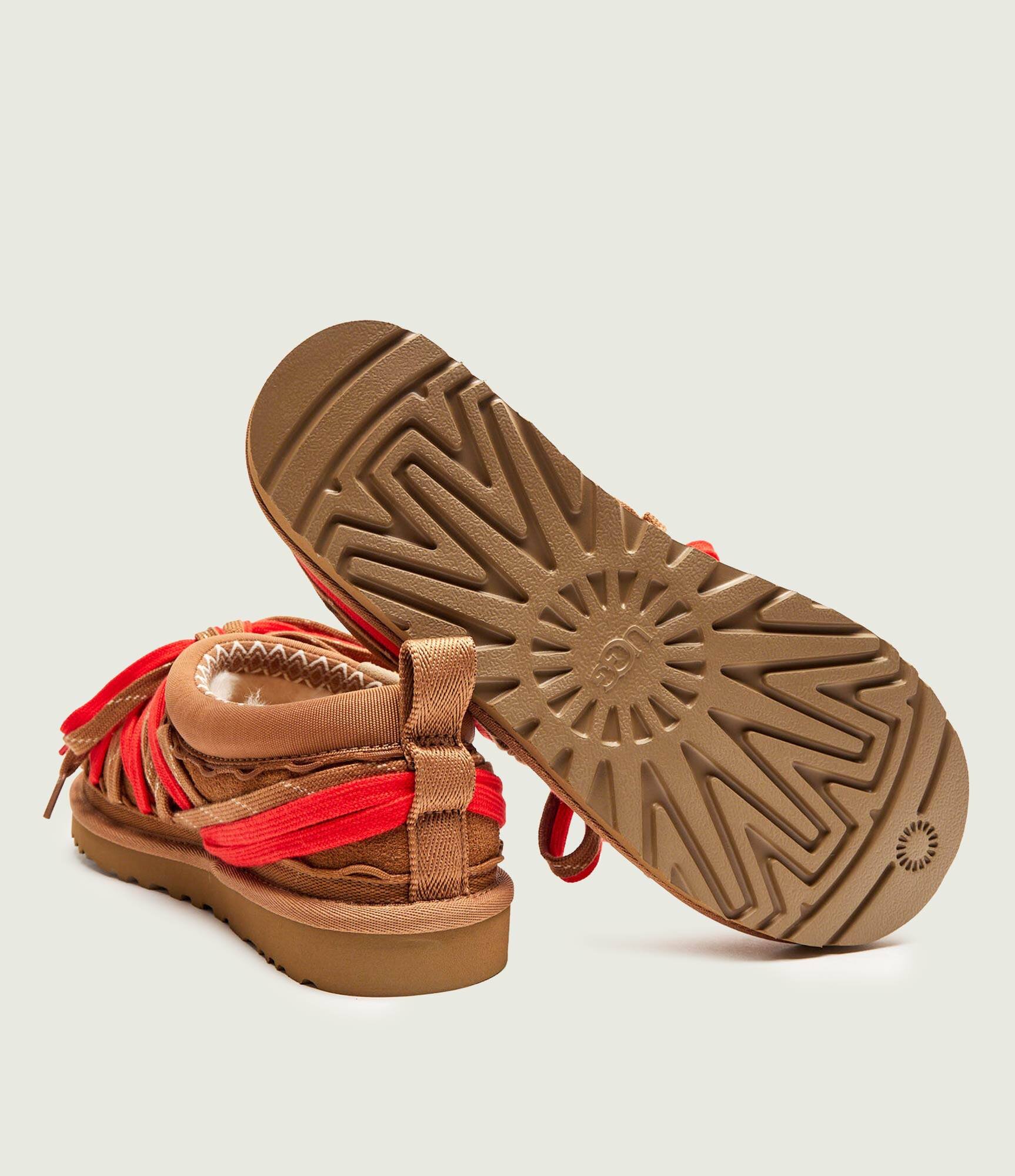 UGG Bocanci M TASMAN LACE | piele întoarsă (zamsz) | cu adaos de lână