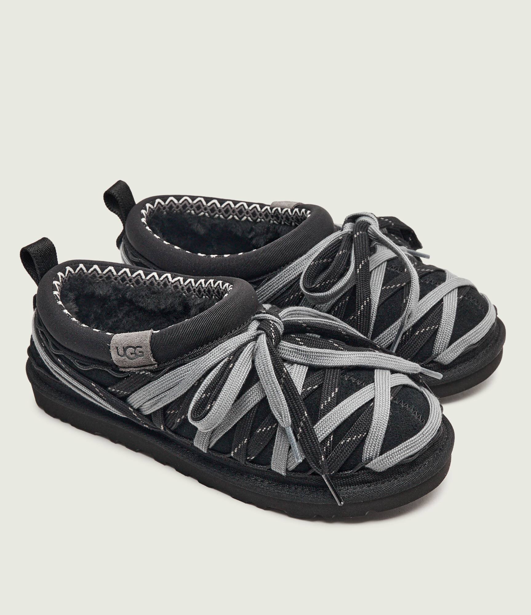 UGG Bocanci M TASMAN LACE | piele întoarsă (zamsz) | cu adaos de lână
