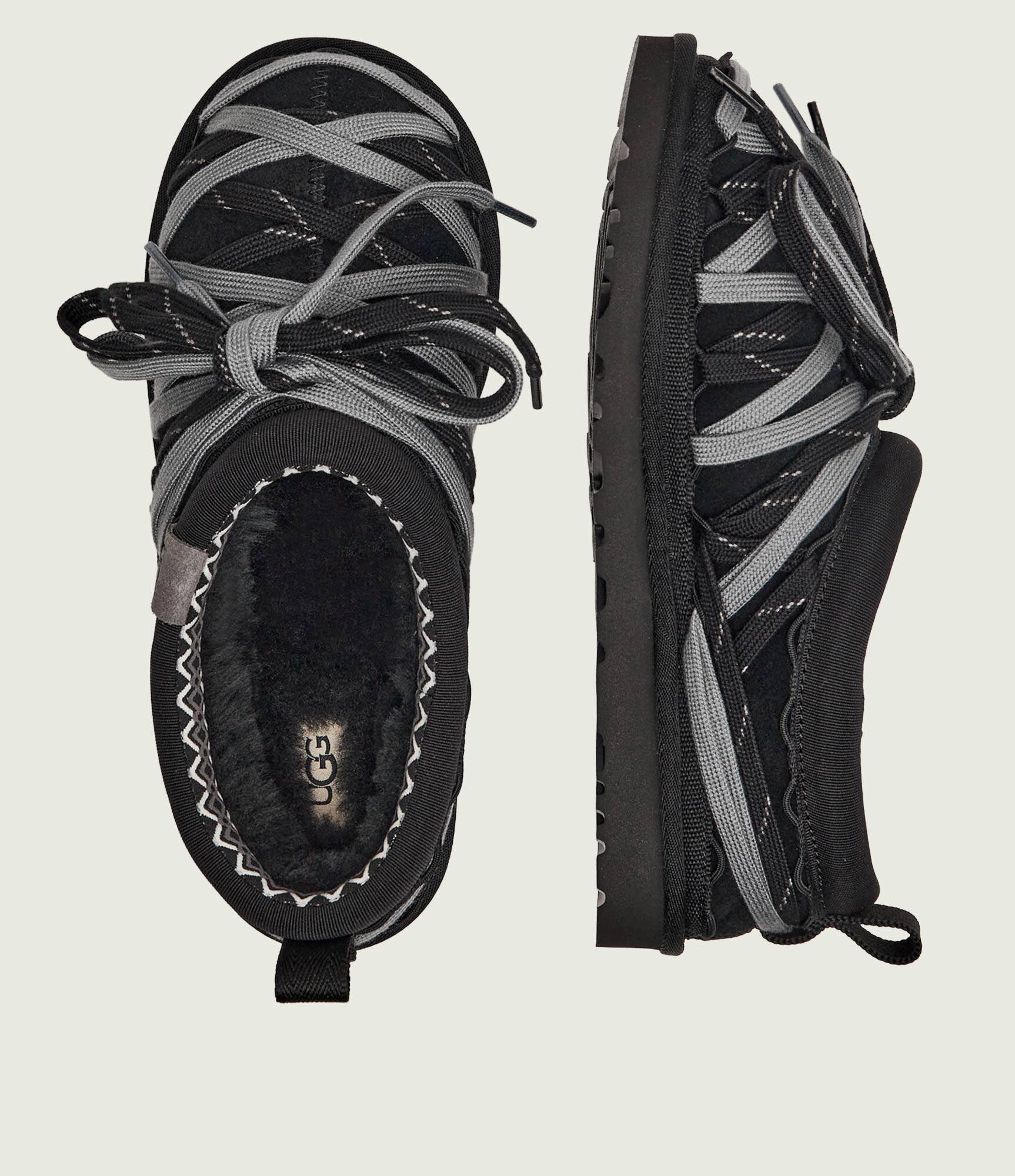 UGG Bocanci M TASMAN LACE | piele întoarsă (zamsz) | cu adaos de lână