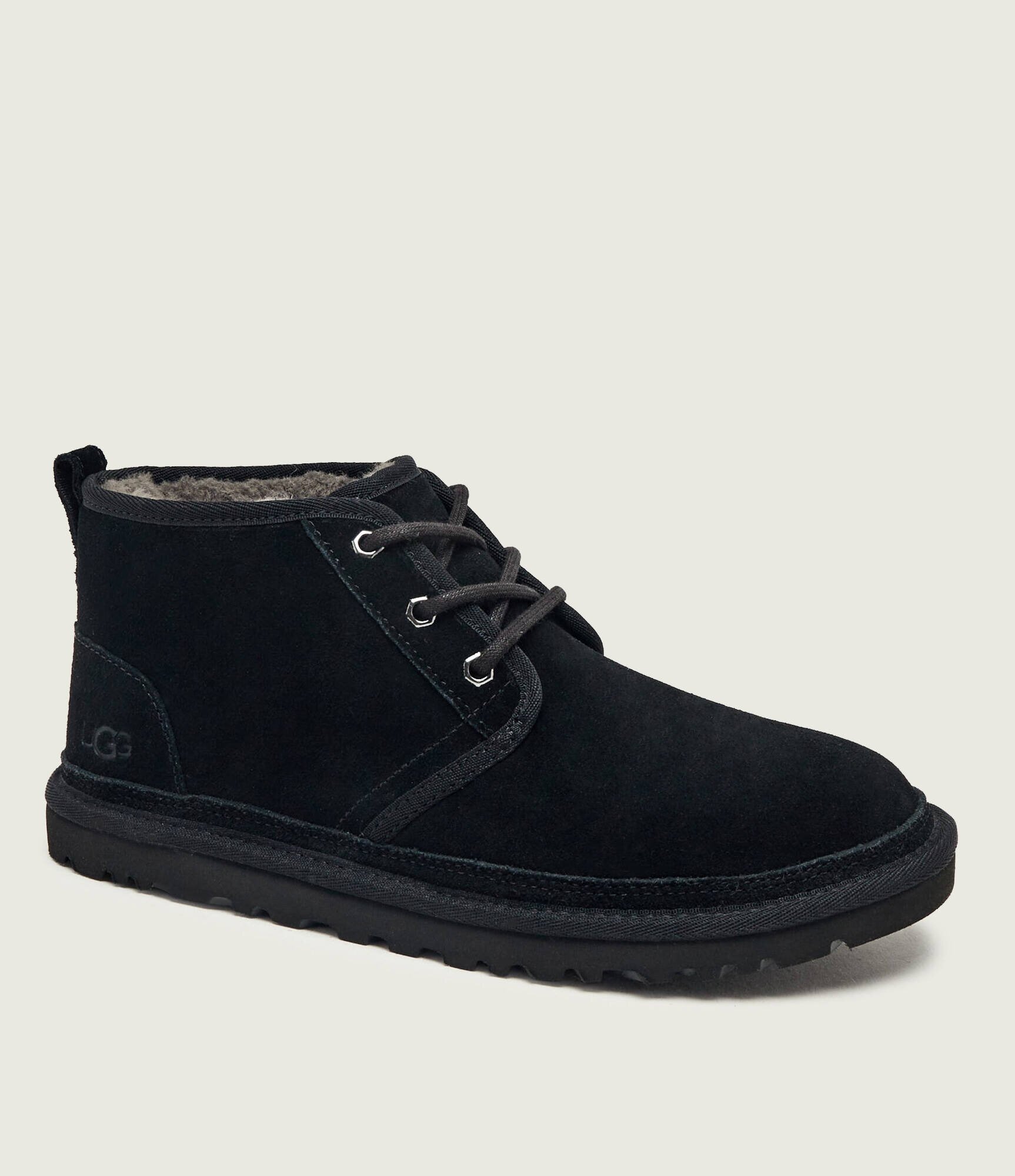 UGG De piele bocanci NEUMEL cu adaos de lână