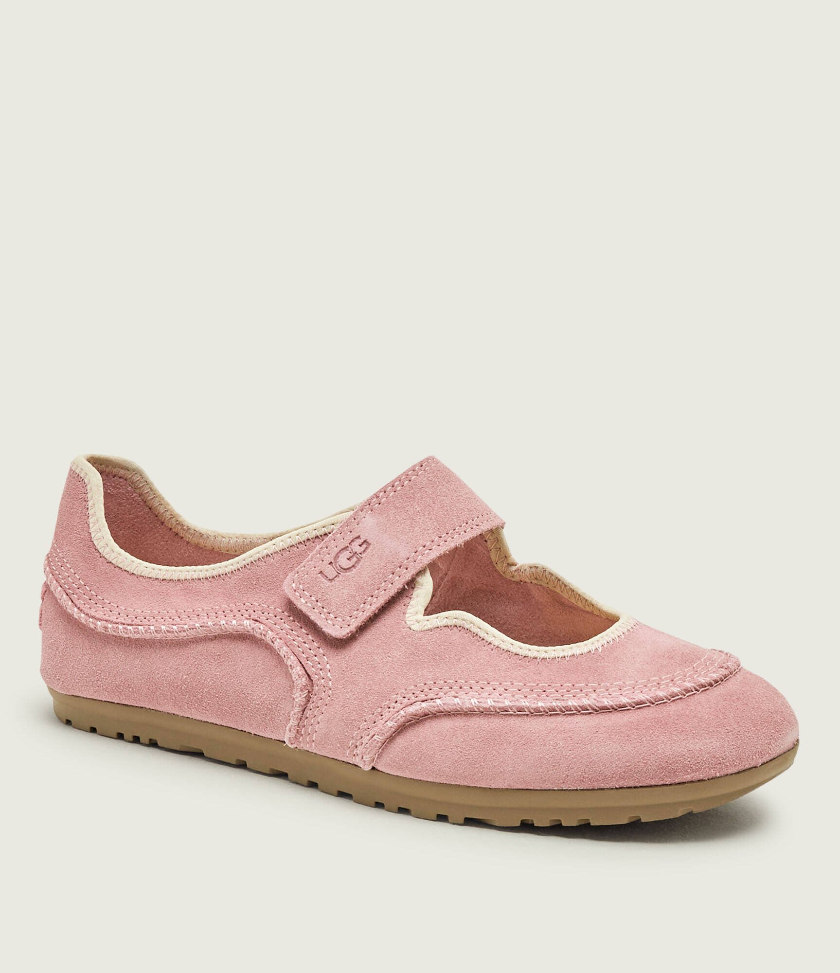 UGG Căptușite balerini W Quill Mary Jane | piele întoarsă