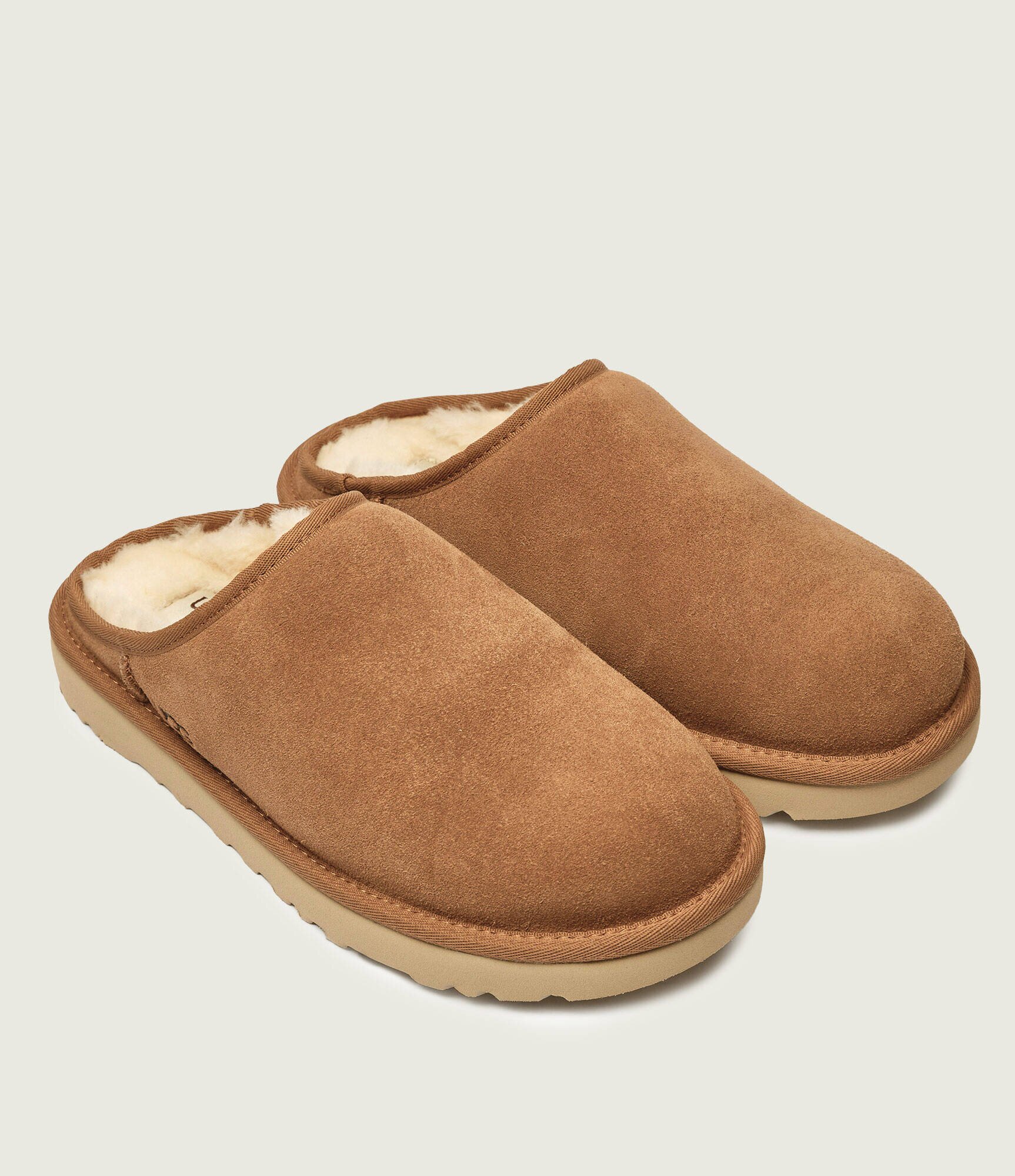UGG Căptușite mules (încălțăminte) CLASSIC cu adaos de lână | piele întoarsă