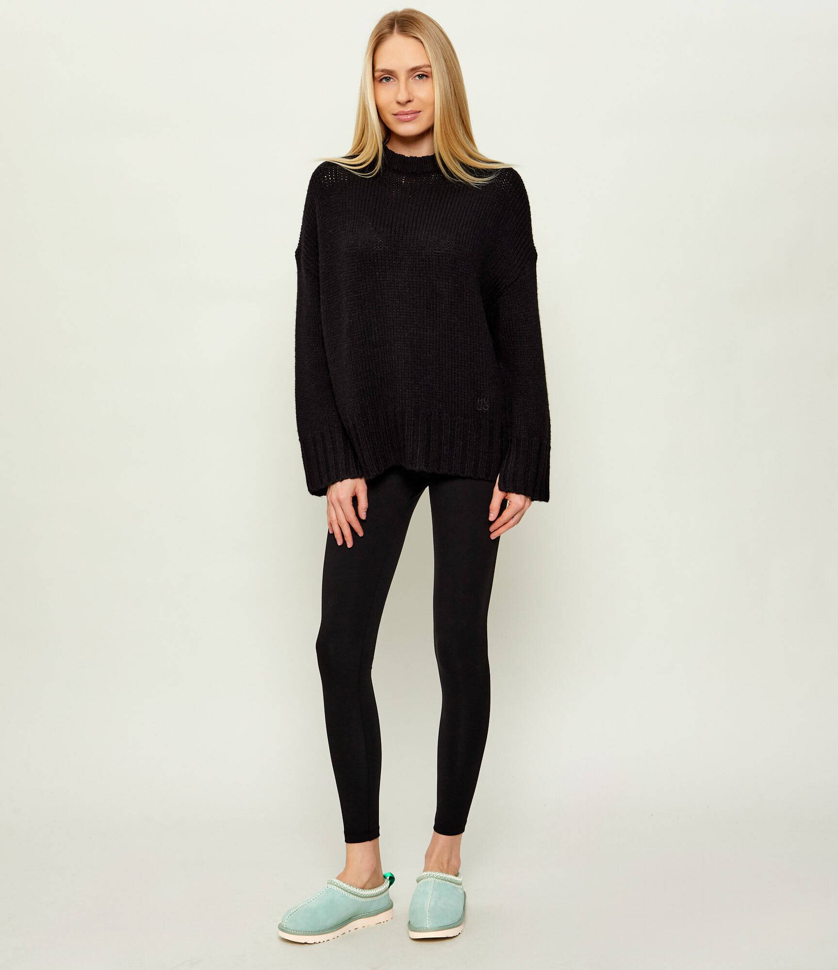 UGG Căptușite mules (încălțăminte) W Tasman Meadow Accent | piele întoarsă (zamsz) | cu adaos de lână