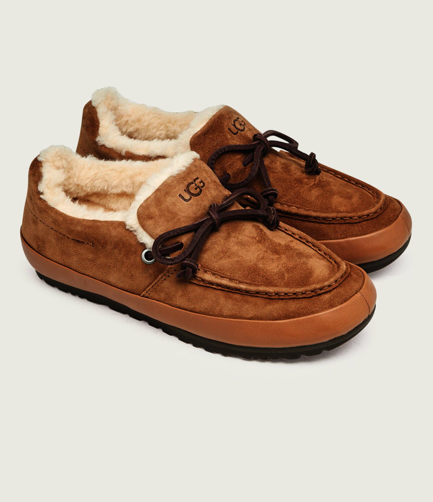 UGG Căptușite pantofi W Quill | piele întoarsă | shearling cu adaos de lână