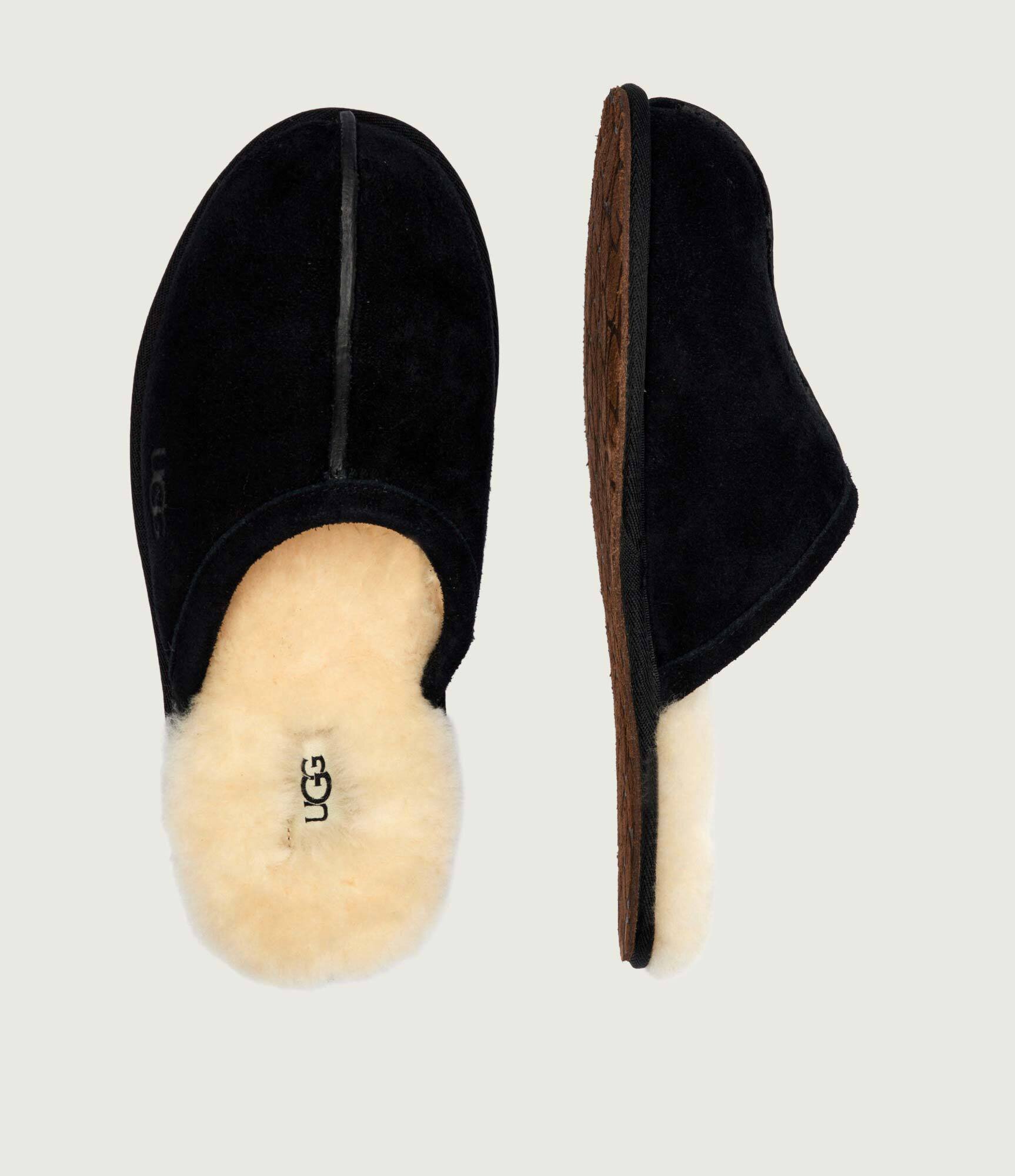 UGG Căptușite papuci de casă M SCUFF | piele întoarsă