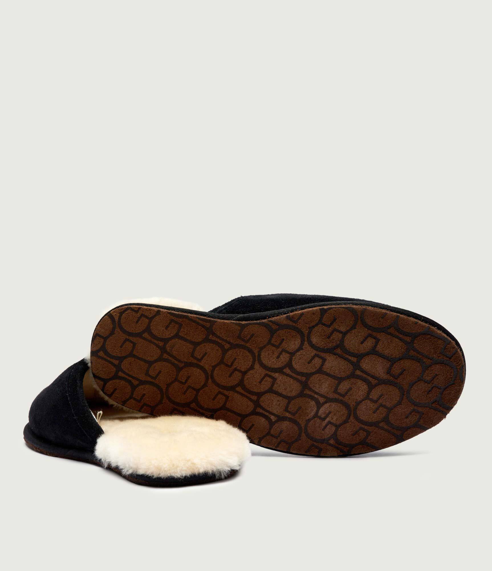 UGG Căptușite papuci de casă M SCUFF | piele întoarsă