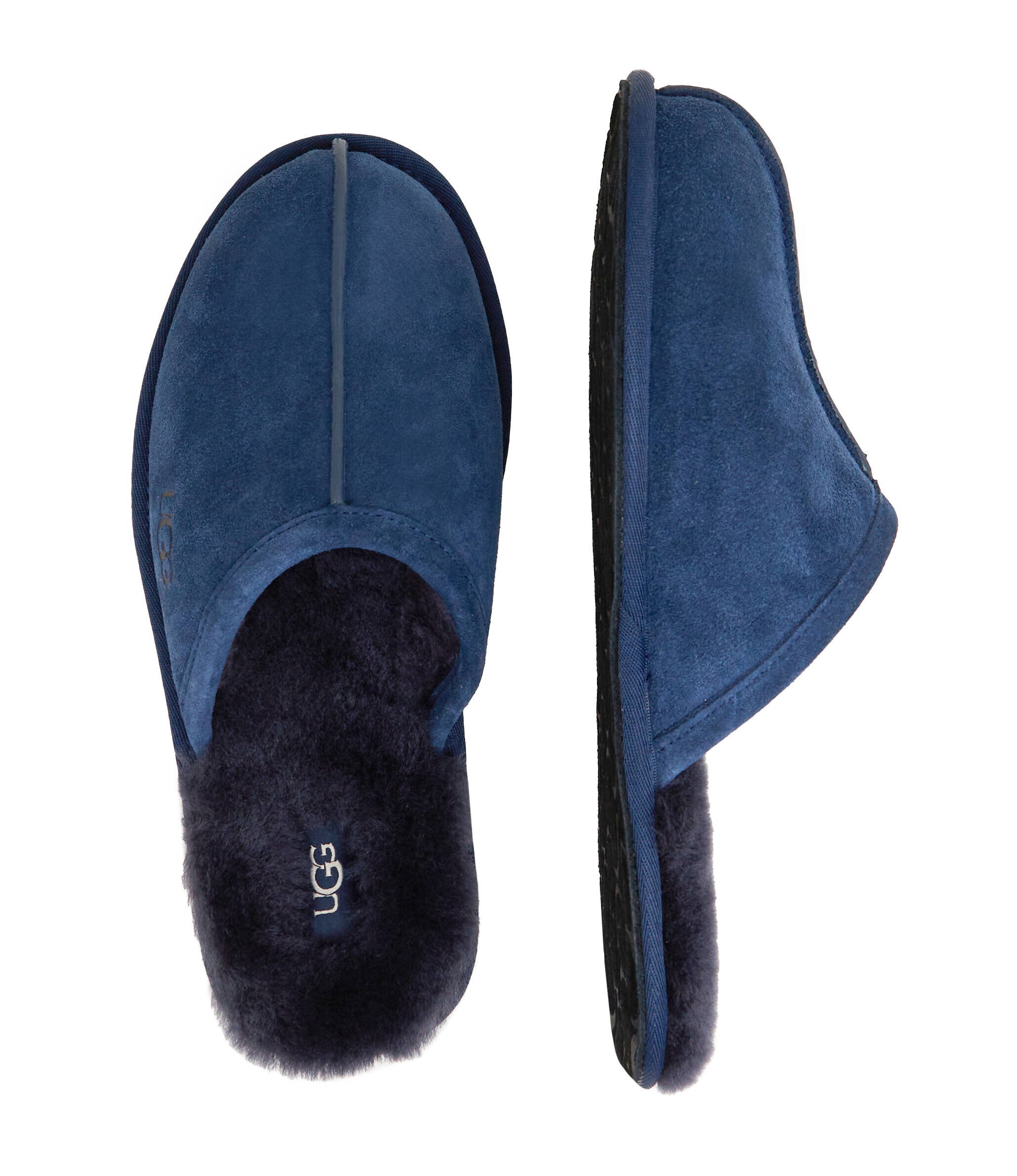 UGG Căptușite papuci de casă M SCUFF | piele întoarsă