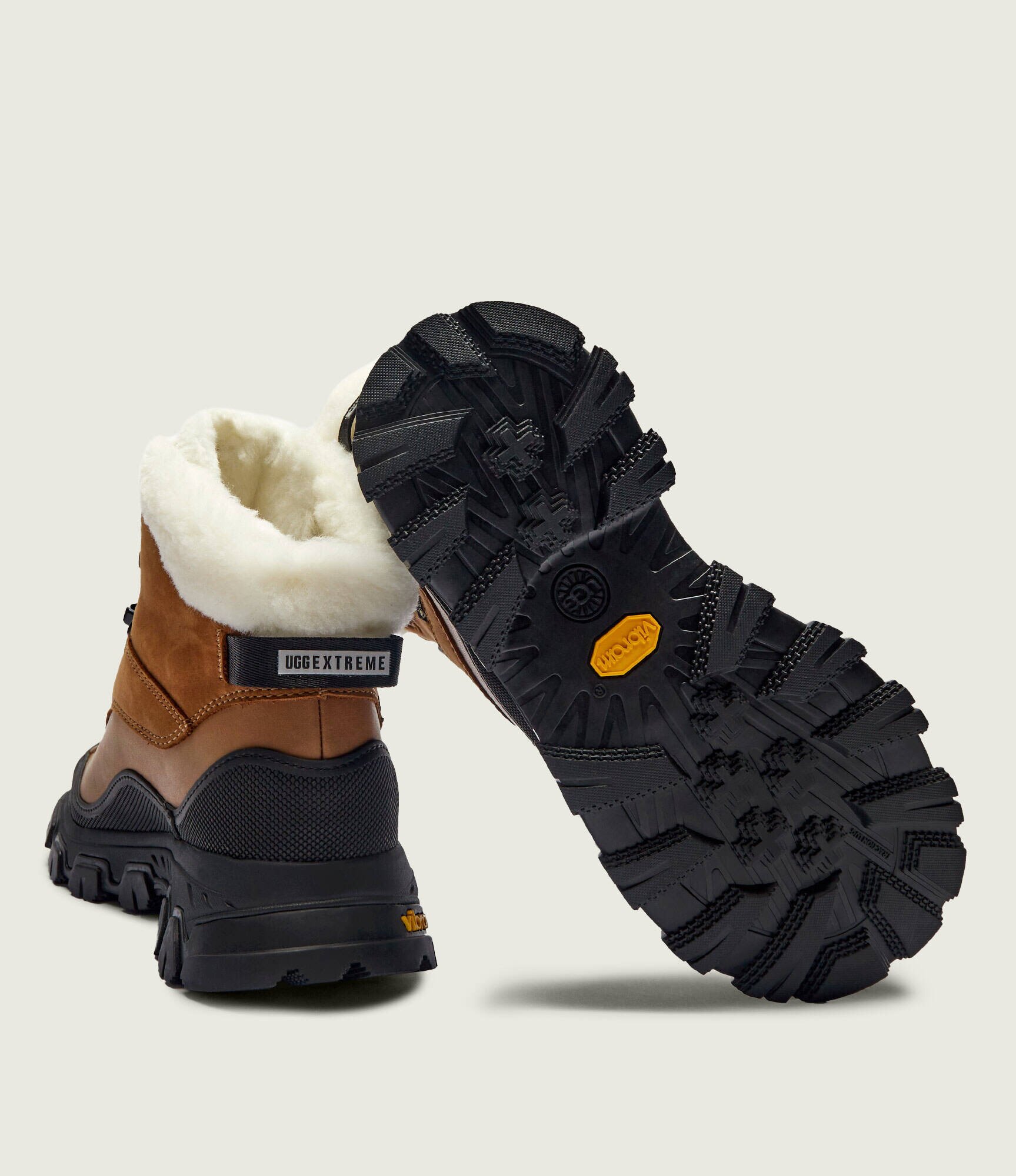 UGG De piele ghete de trekking ADIRONDACK MERIDIAN HIKER cu adaos de lână