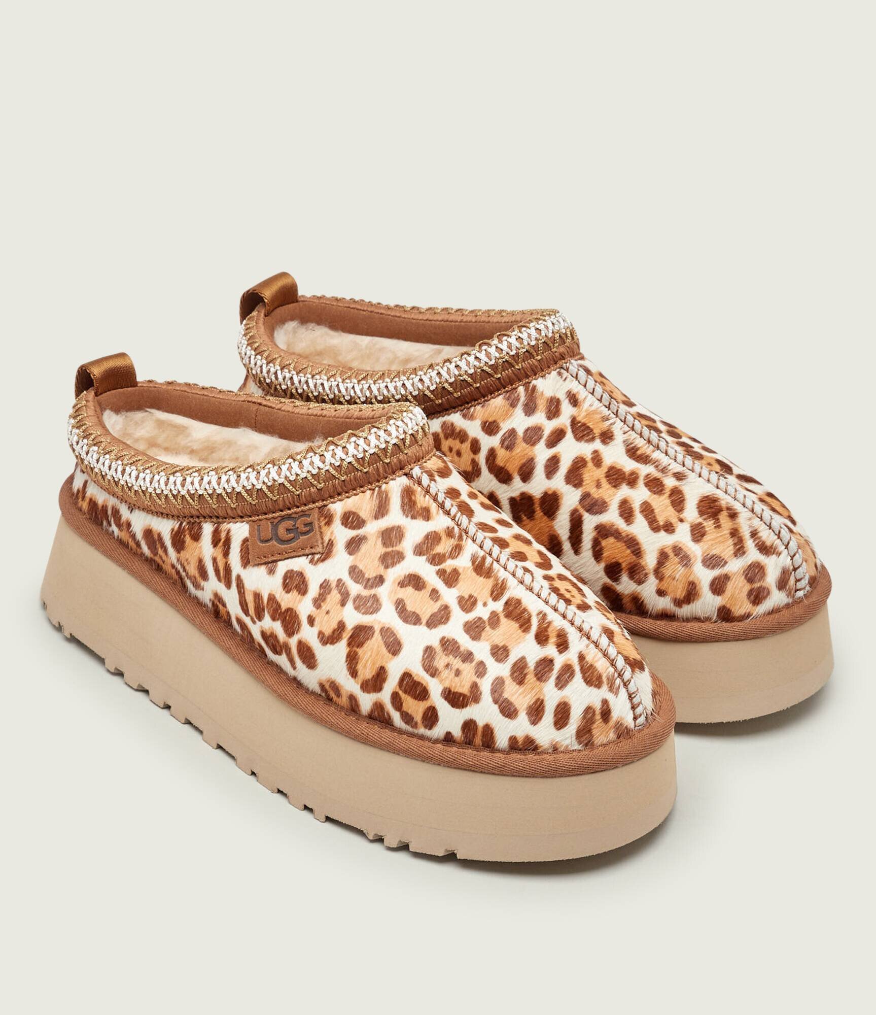 UGG De piele mules (încălțăminte) W Tazz Plains cu adaos de lână
