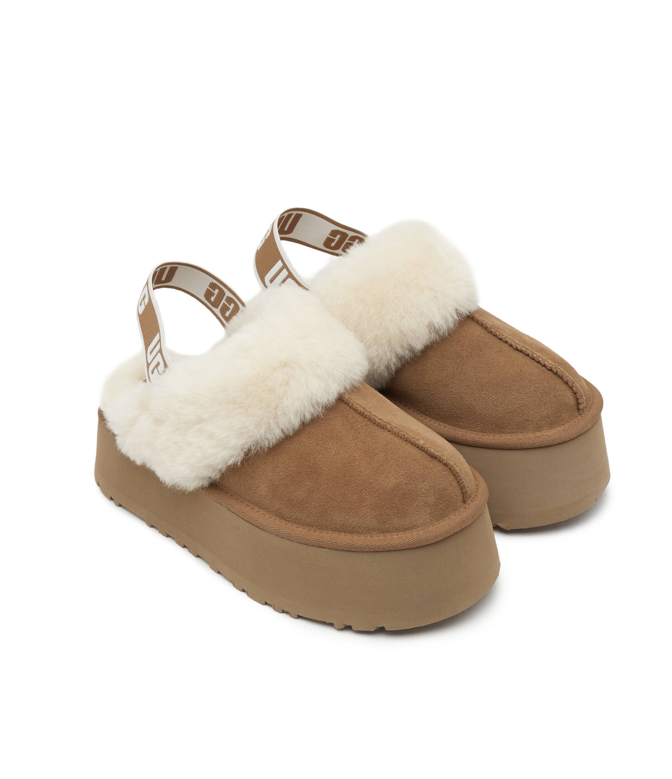 UGG De piele papuci de casă W FUNKETTE