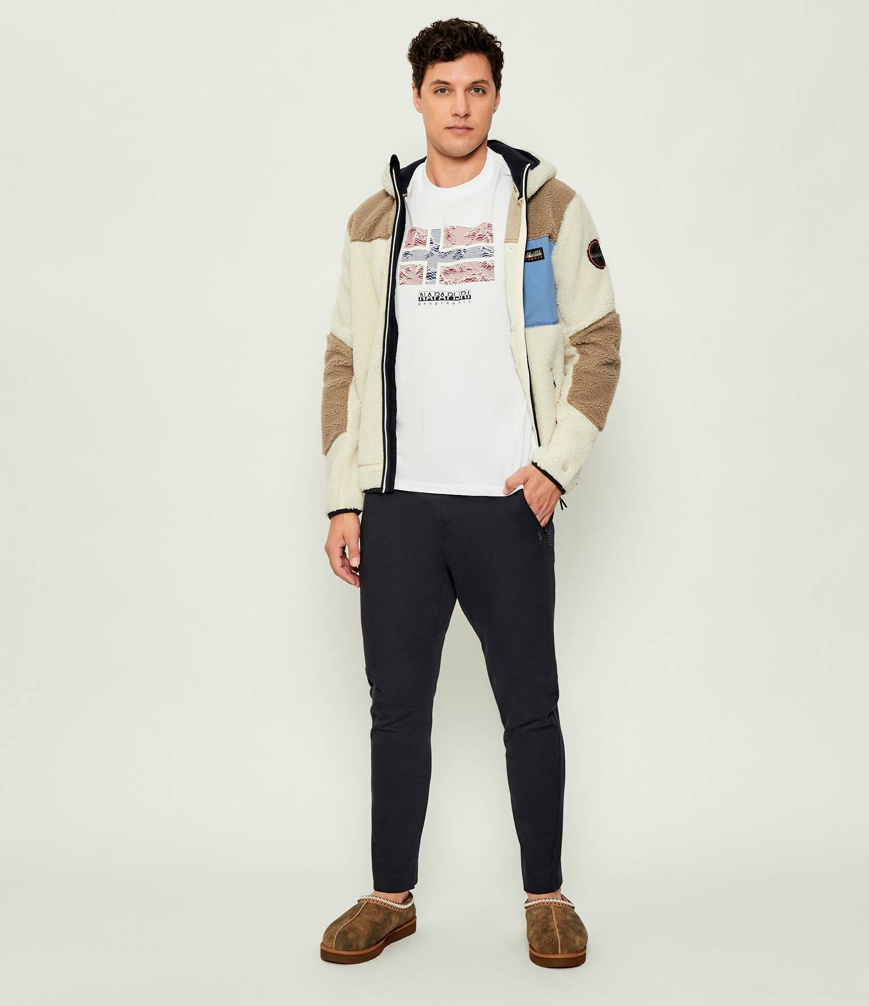 UGG Mules (încălțăminte) M TASMAN BAXTER cu adaos de lână | piele întoarsă