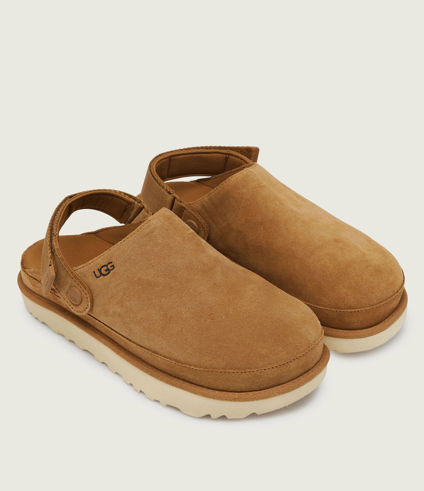 UGG Mules (încălțăminte) W GOLDENSTAR CLOG | piele întoarsă