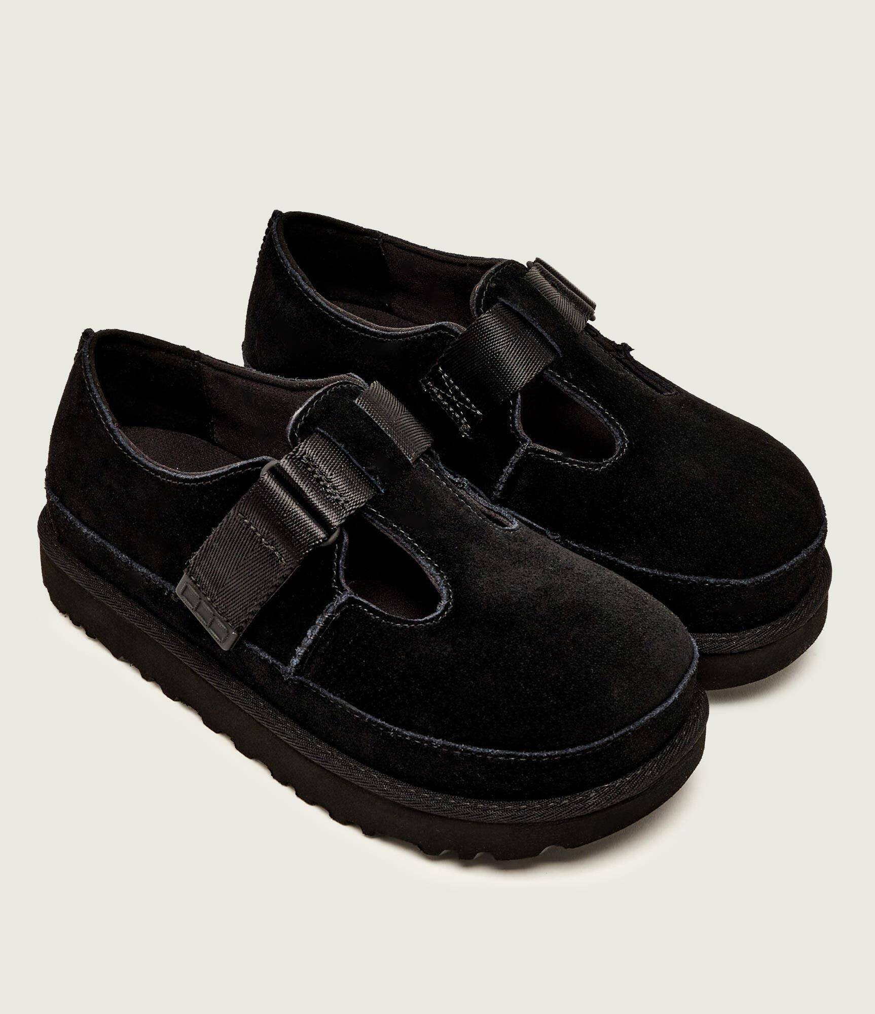 UGG Pantofi GOLDENSTAR MARY JANE | piele întoarsă