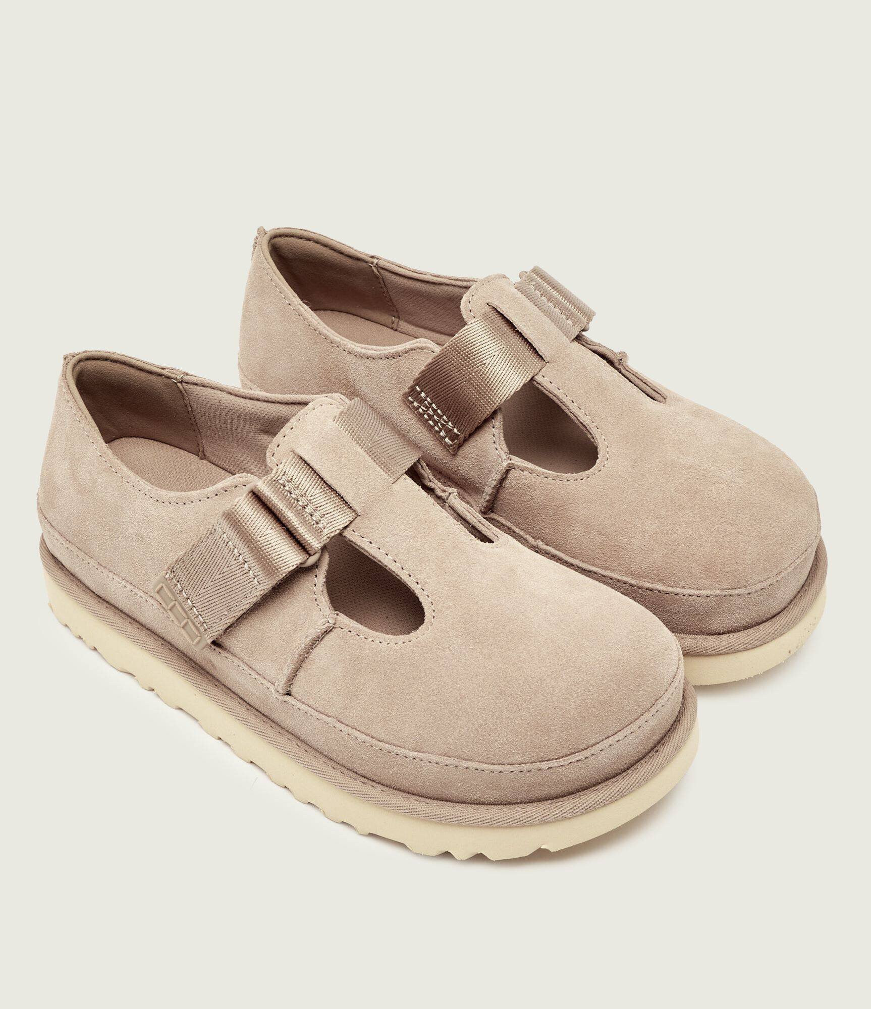 UGG Pantofi Goldenstar Mary Jane | piele întoarsă