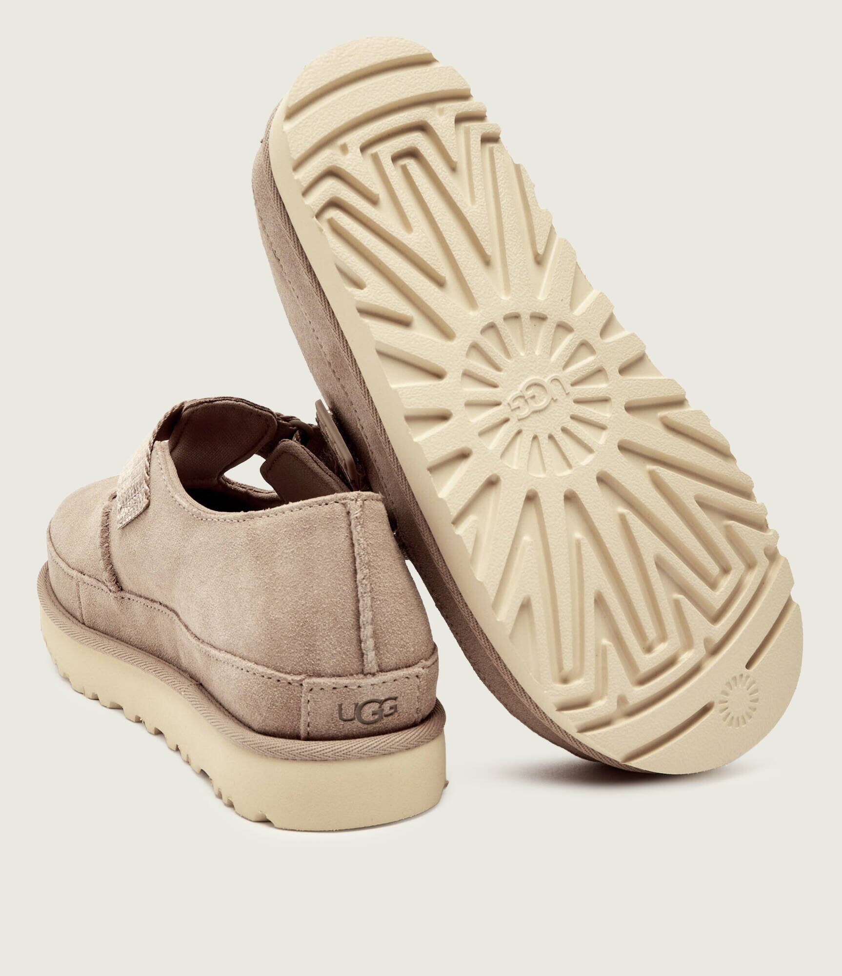 UGG Pantofi Goldenstar Mary Jane | piele întoarsă