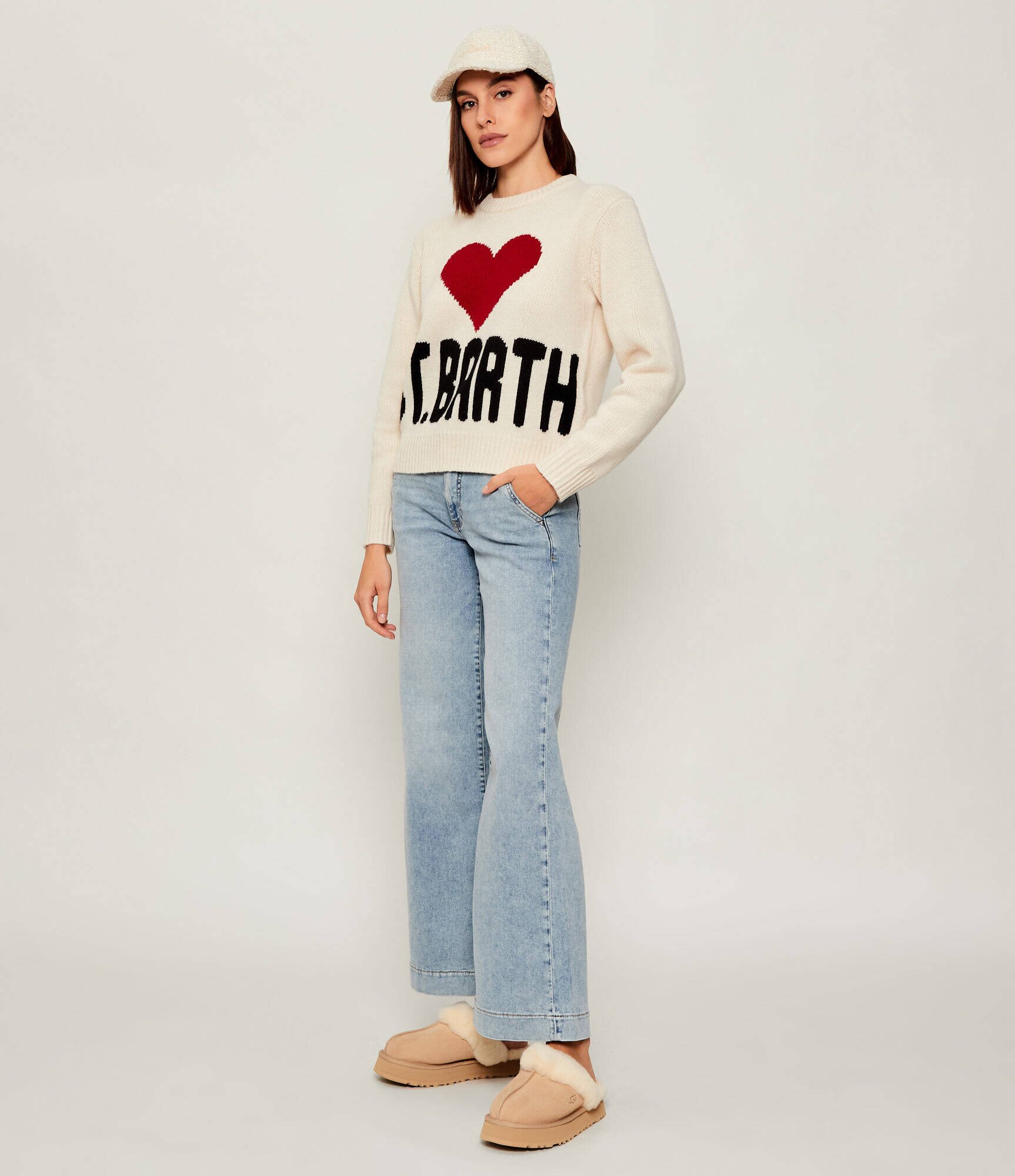 UGG Papuci de casă DISQUETTE | shearling | piele întoarsă