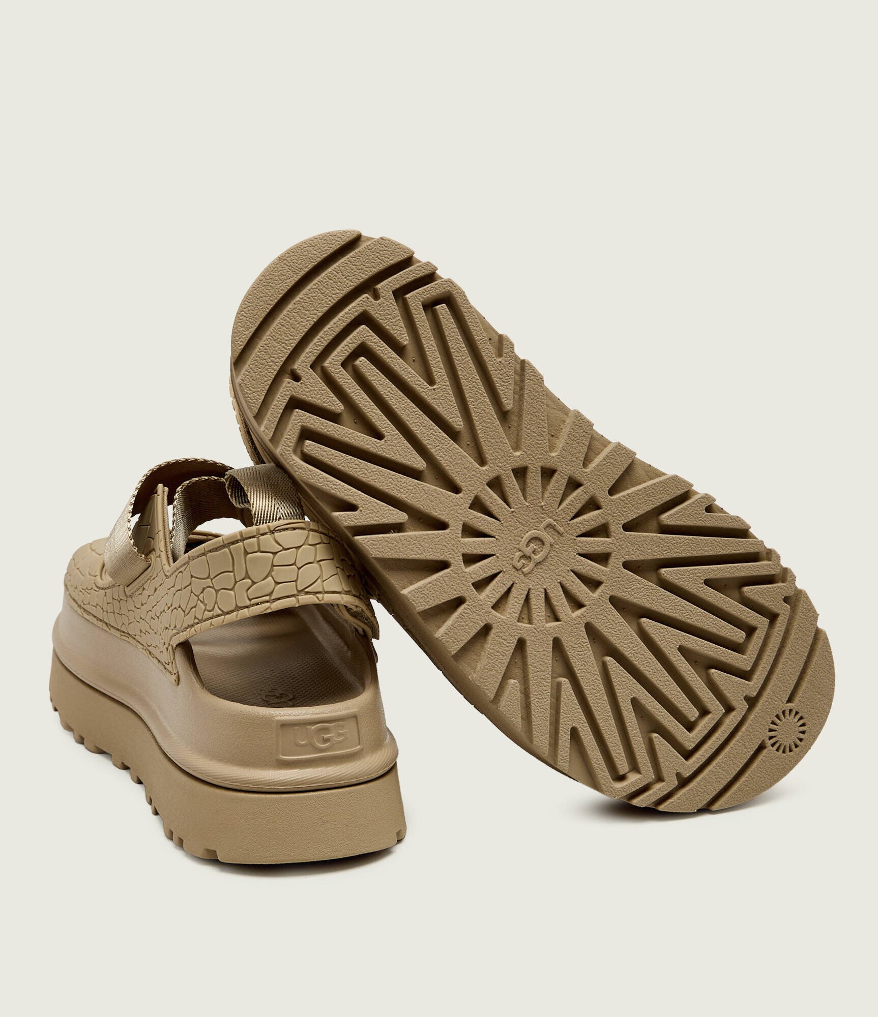 UGG Sandale GoldenGlow Embossed