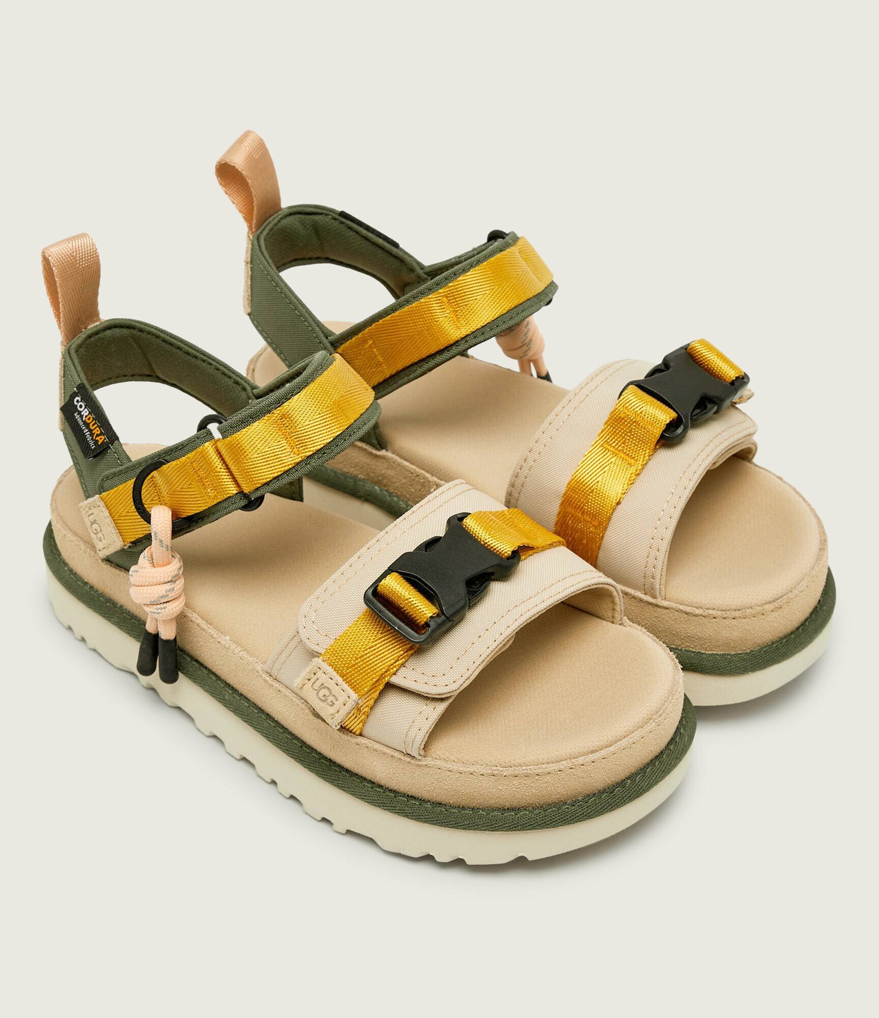 UGG Sandale GOLDENSTAR WILDWOOD | piele întoarsă