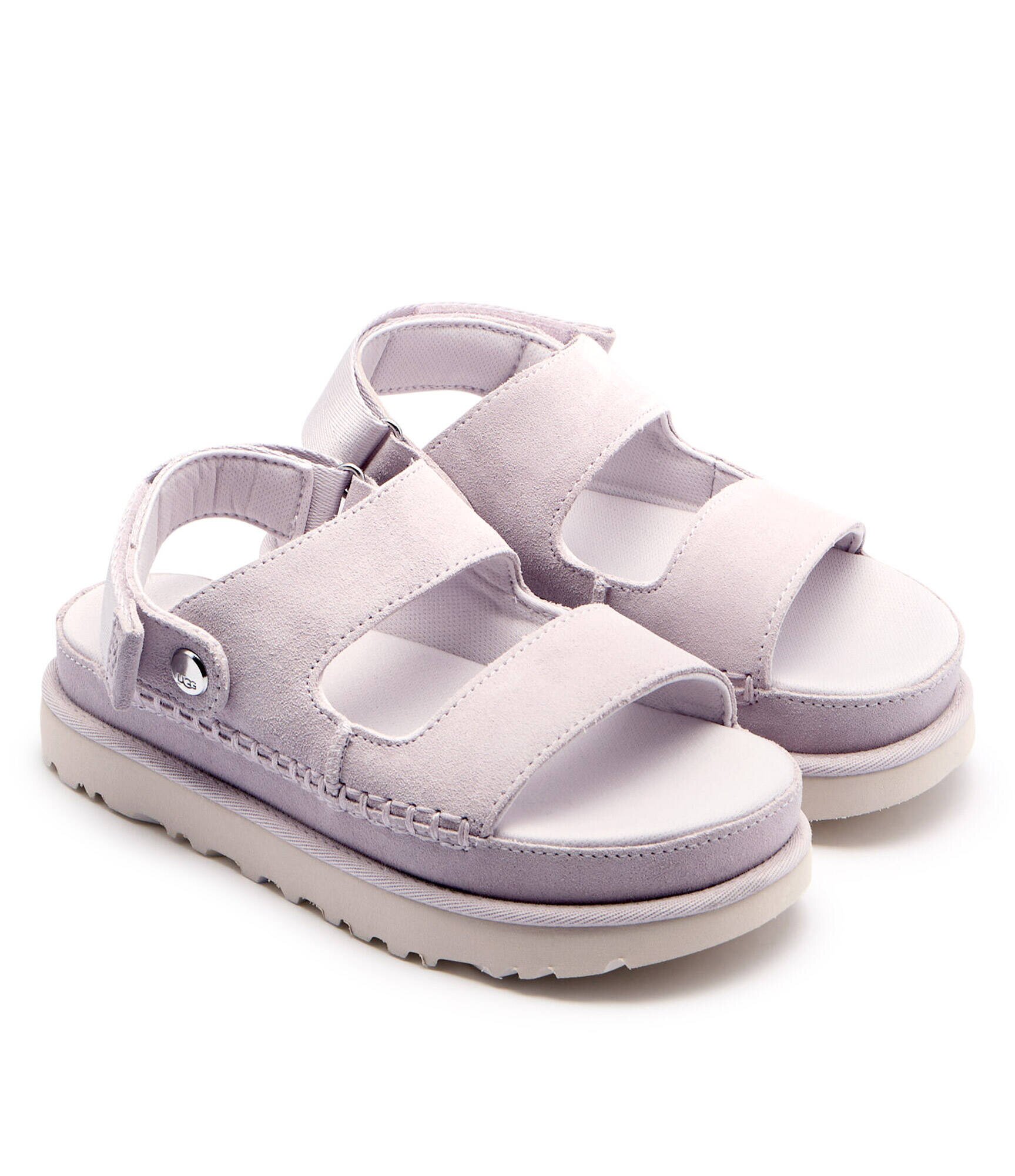 UGG Sandale W GoldenStar Glide | piele întoarsă