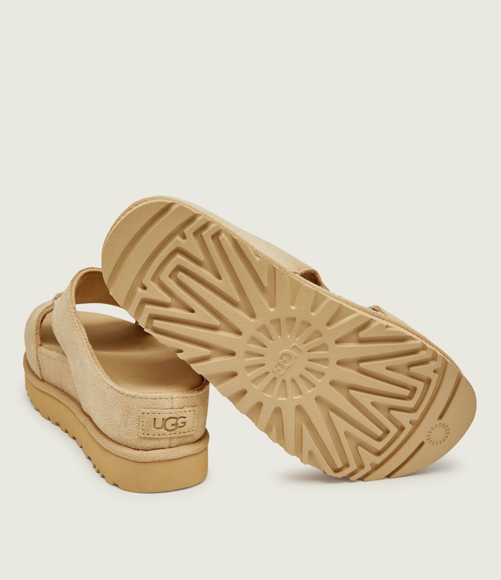 UGG Șlapi W GOLDENSTAR | piele întoarsă