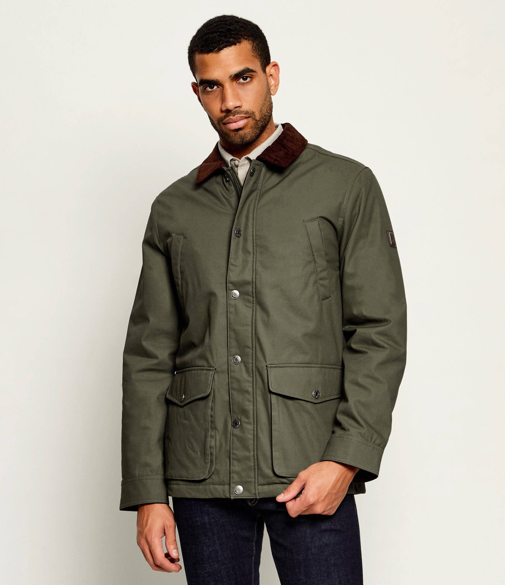 US Polo ASSN Geacă | regular fit | catifea reiată