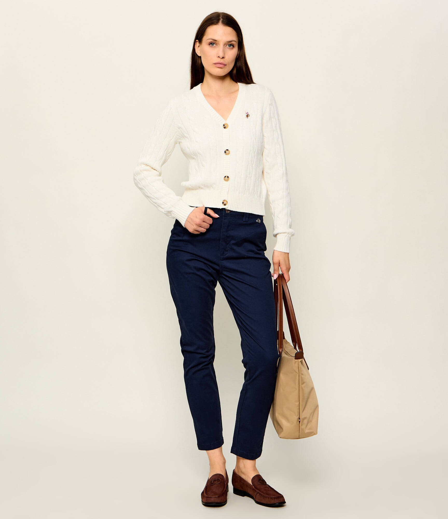 US Polo ASSN Pantaloni chino | Slim Fit