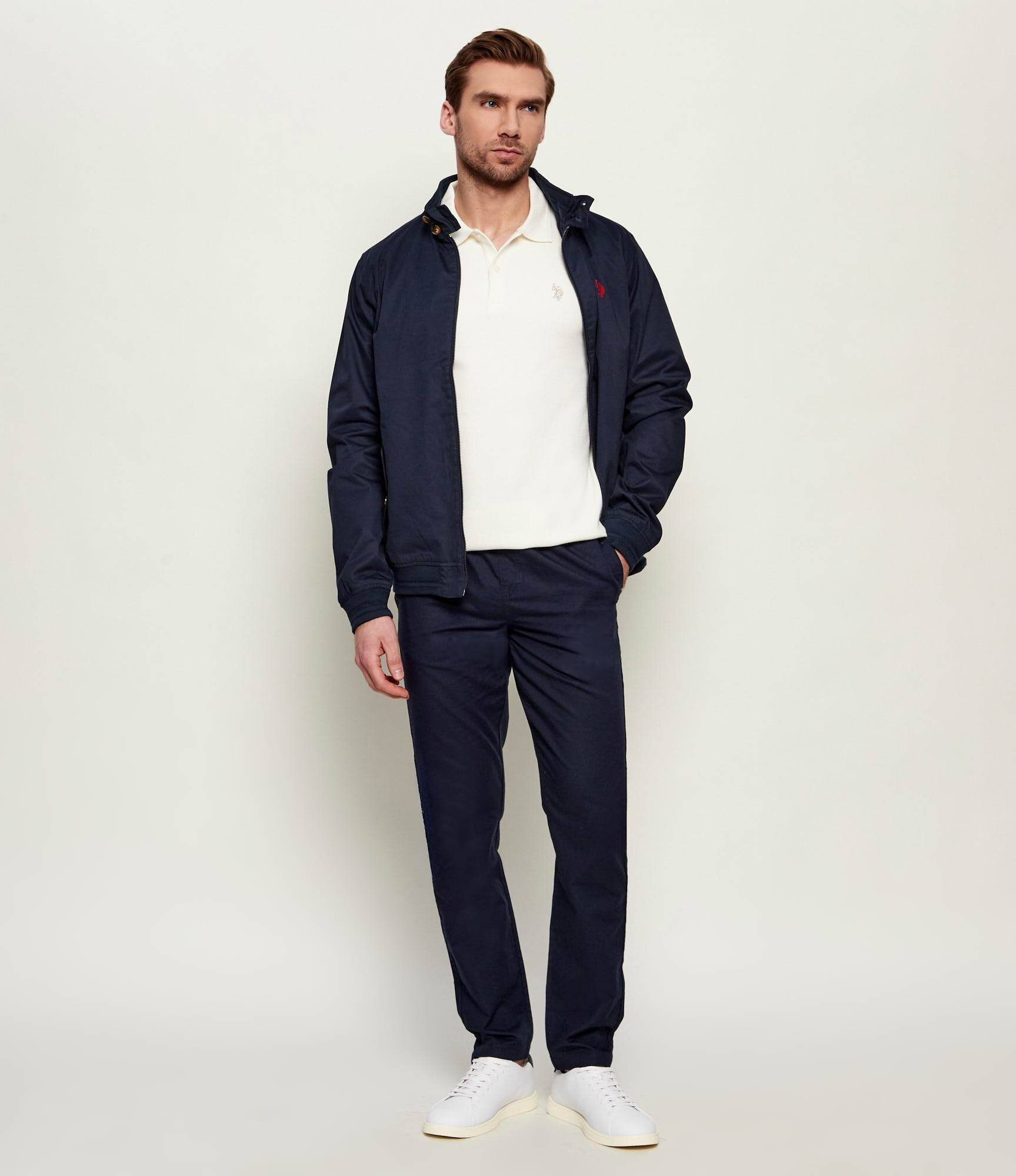 US Polo ASSN Pantaloni | Classic fit | cu adaos de in