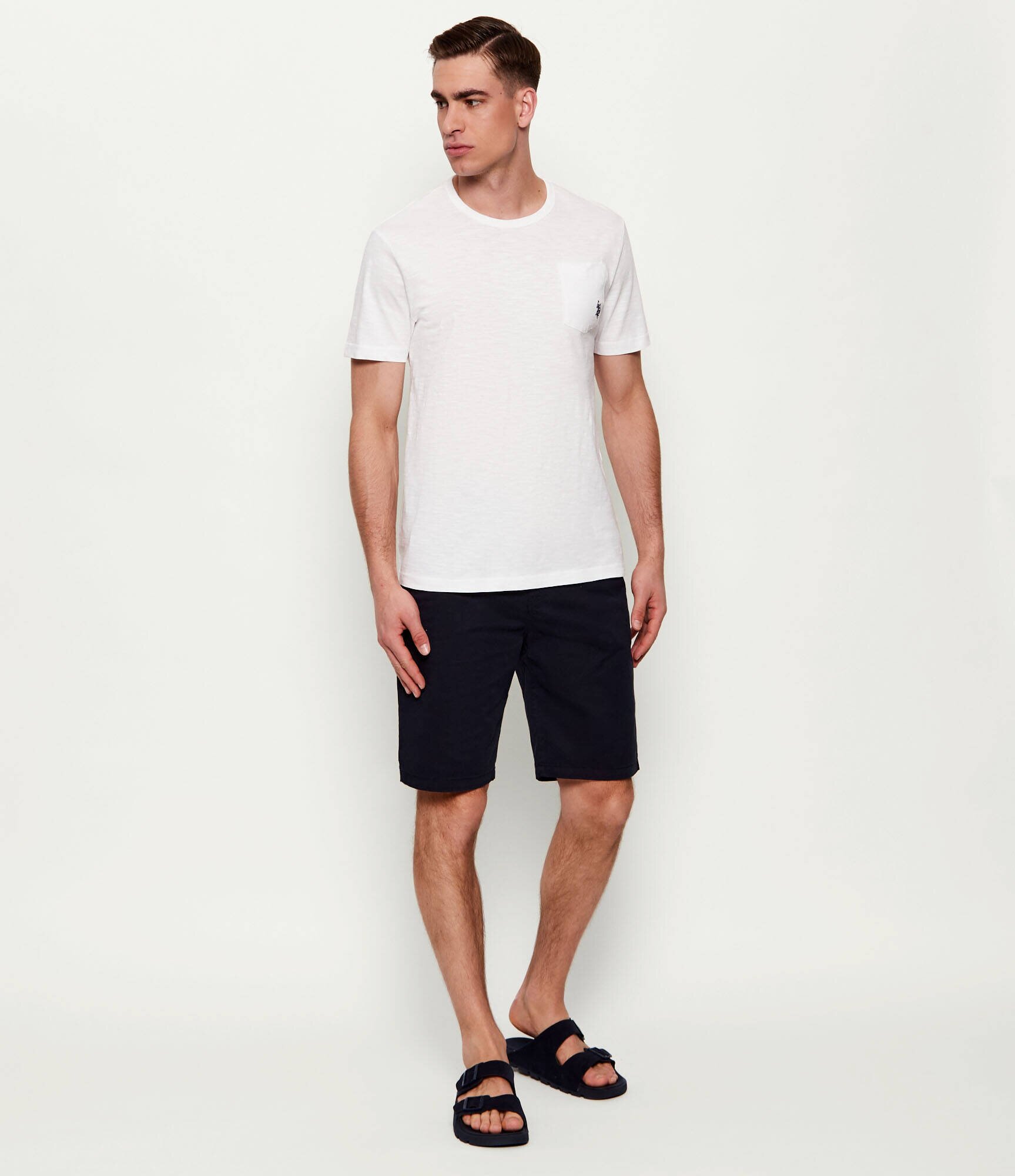 US Polo ASSN Tricou Slub | Slim Fit
