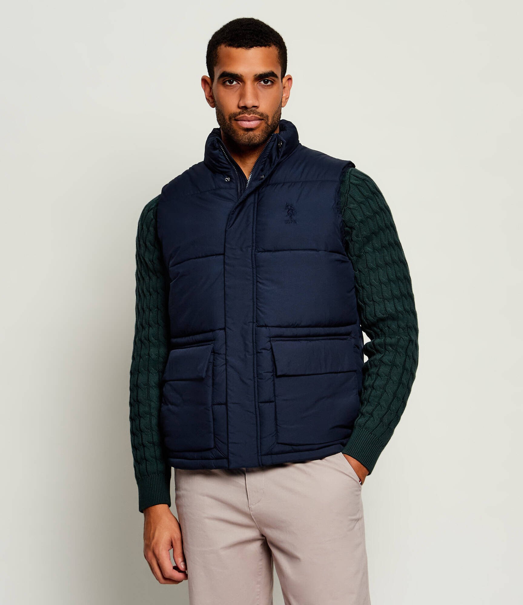 US Polo ASSN Vestă | regular fit
