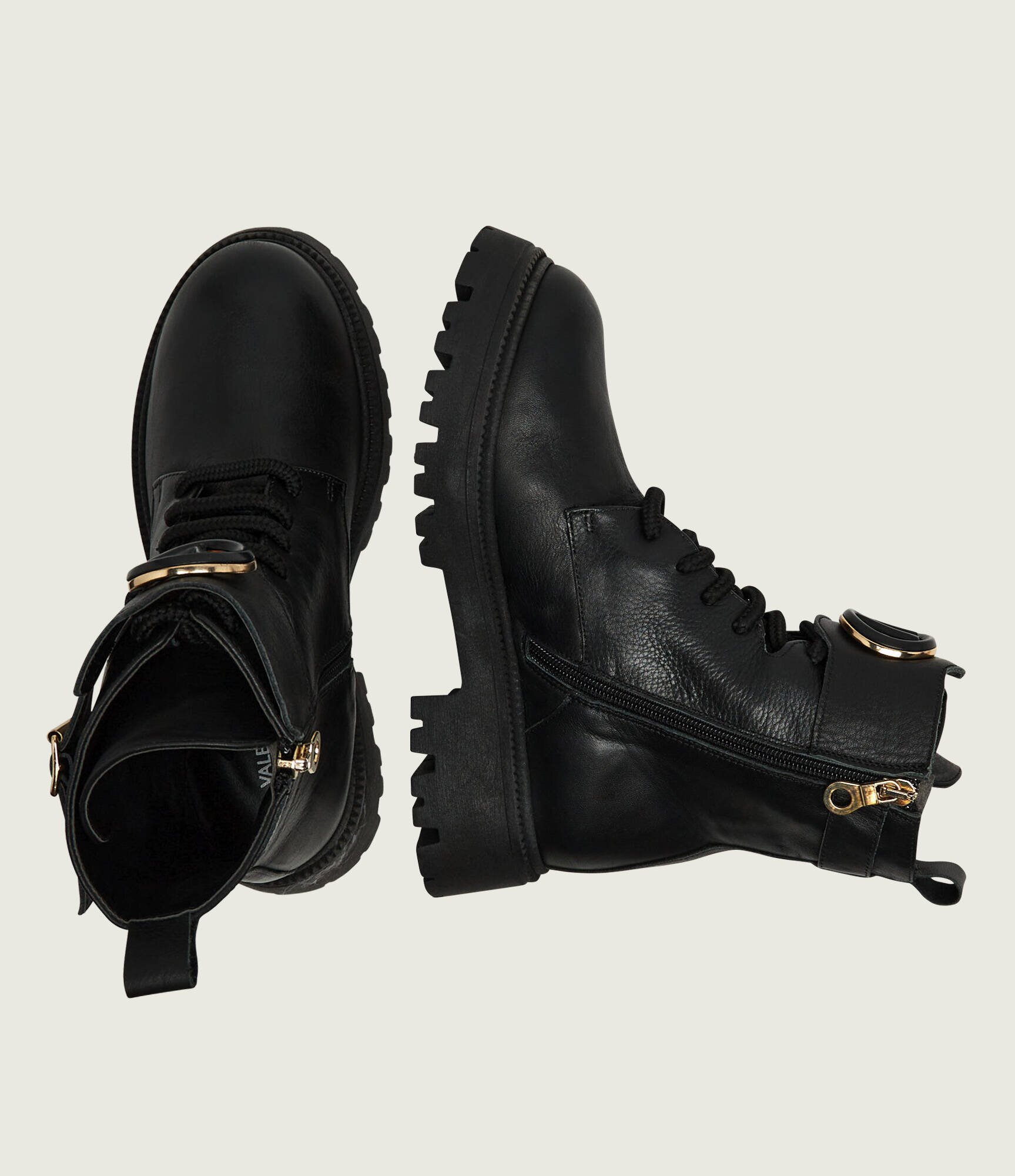 Valentino De piele botine