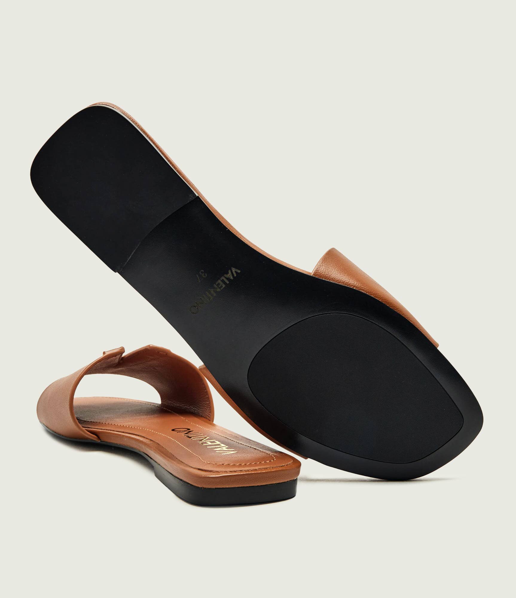 Valentino De piele șlapi