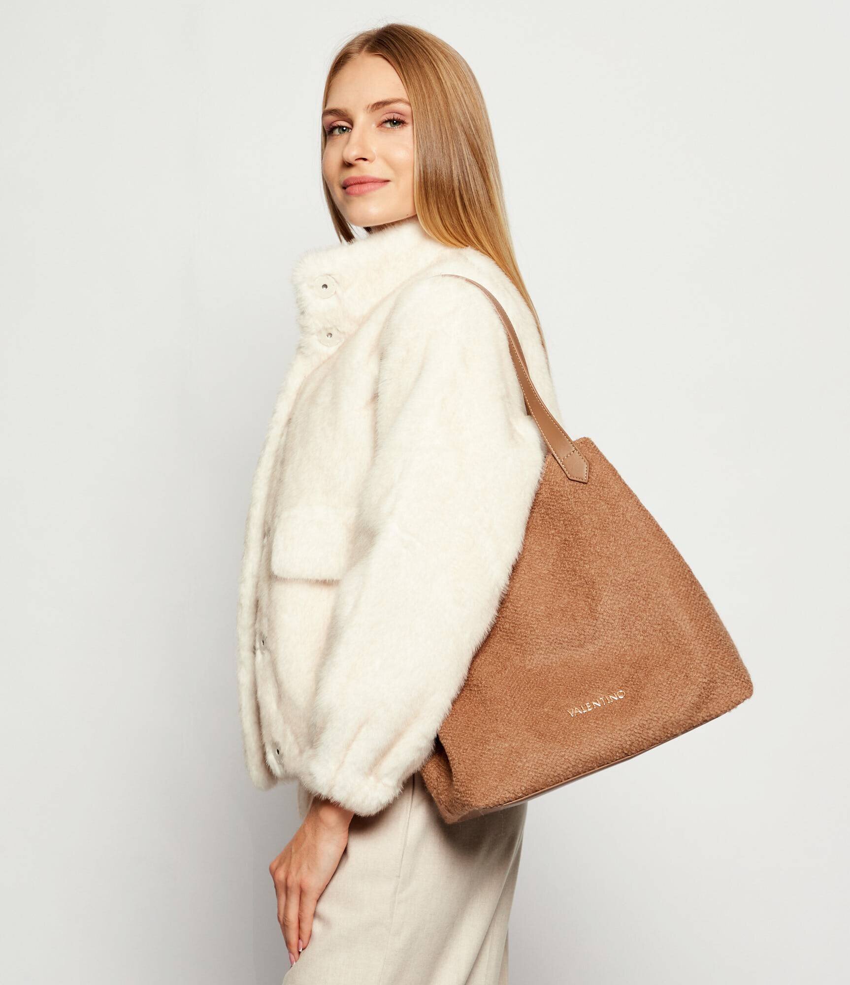 Valentino Geantă shopper + borsetă COURMAYEUR
