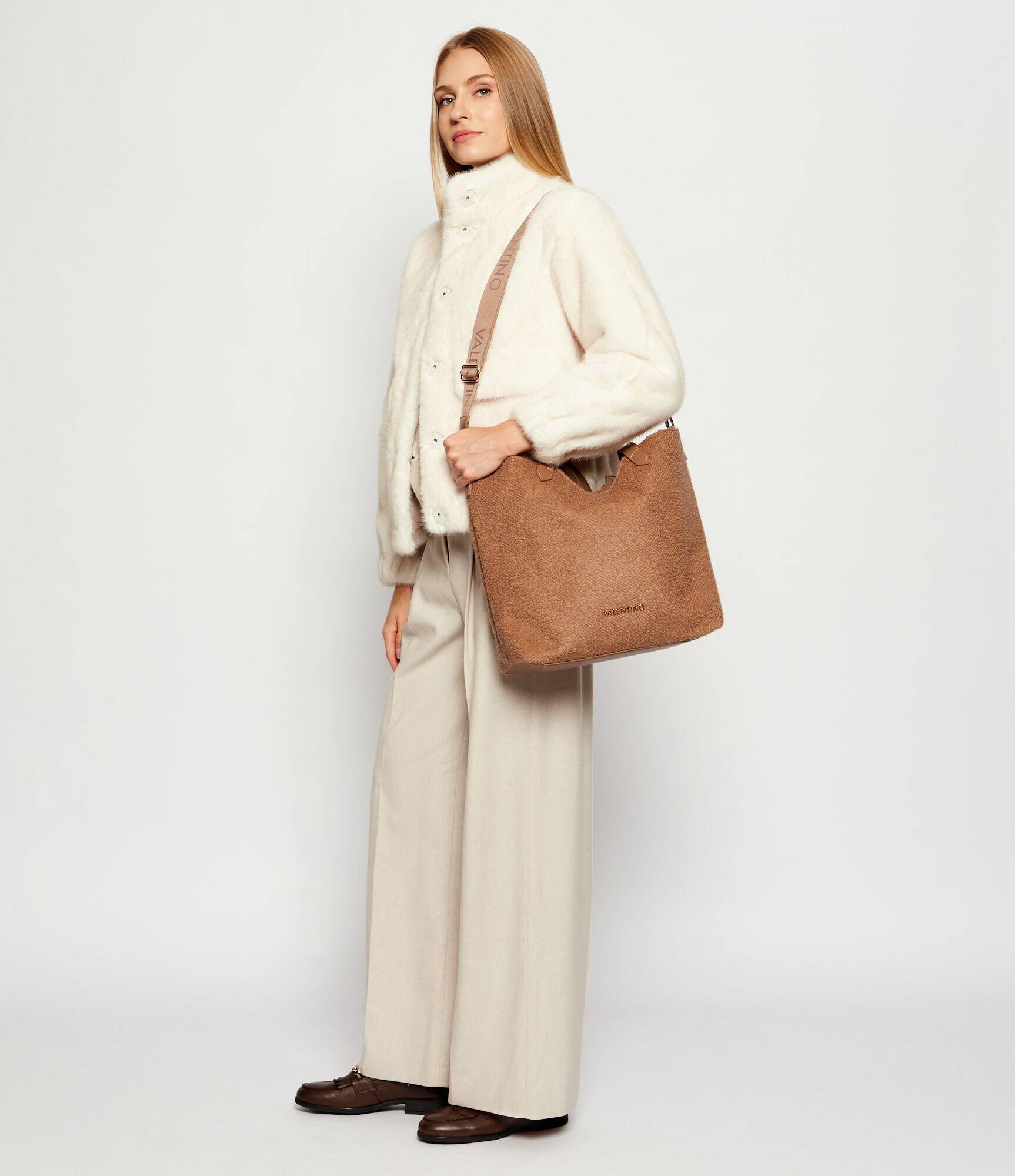 Valentino Geantă shopper + borsetă COURMAYEUR